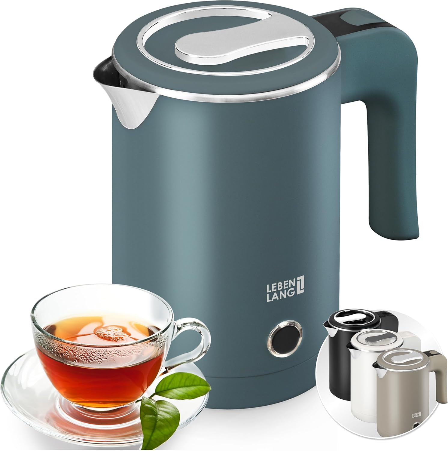 Thumbnail 6 de LEBENLANG LBL2319 0,5 l Reise-Wasserkocher 🍵