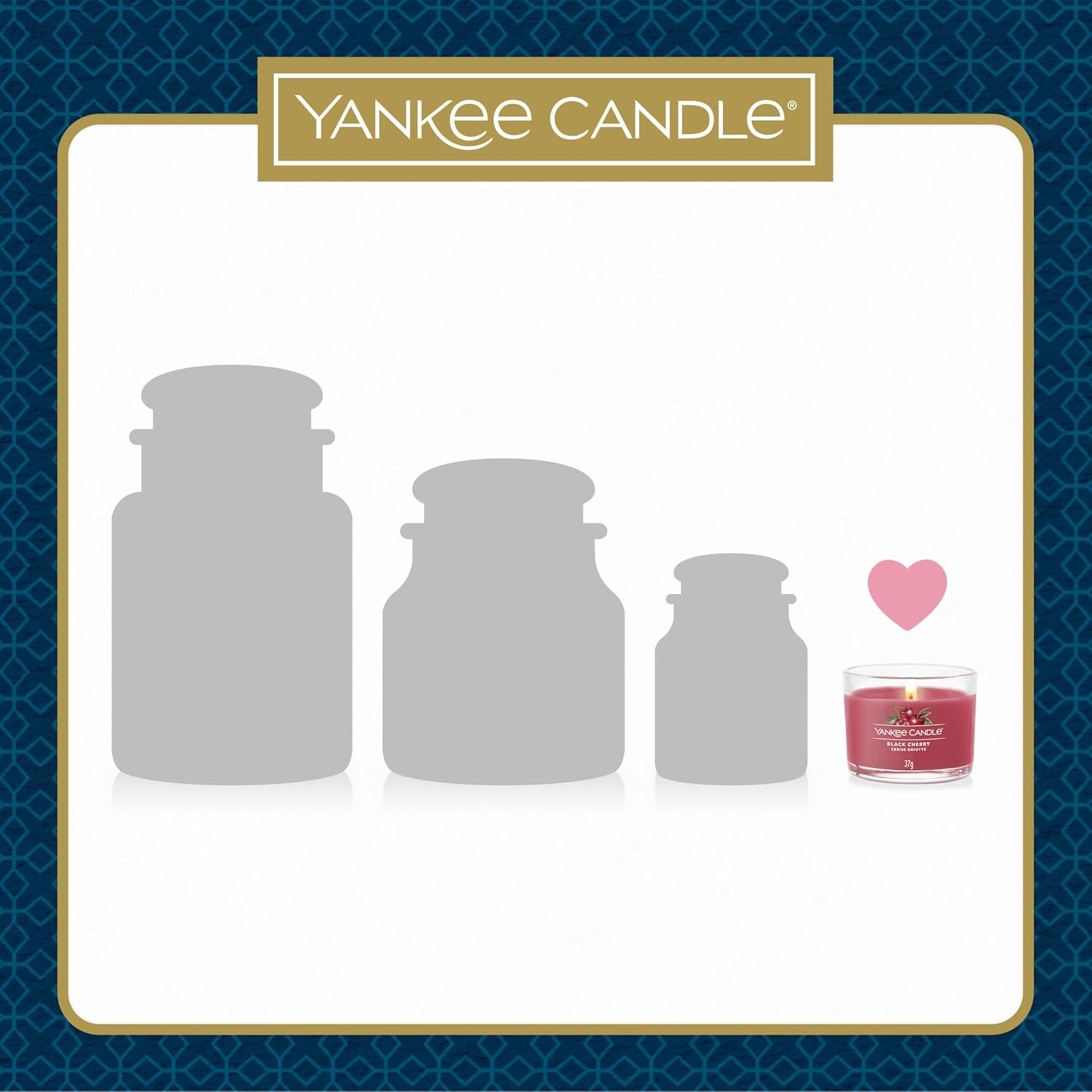 Detalle de Yankee Candle Coffret cadeau: 9 bougies votives en verre – 9 parfums variés