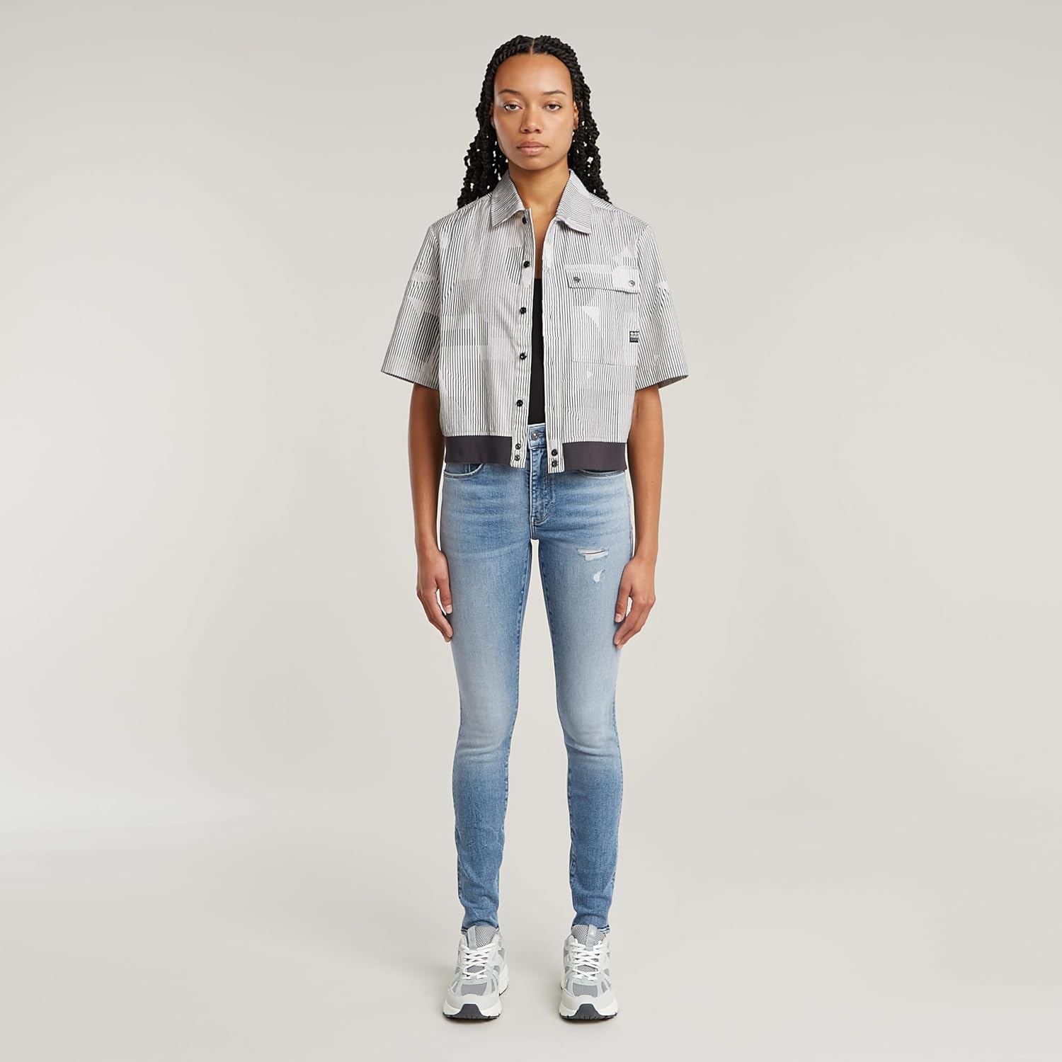 Thumbnail 2 de G-Star Damen 3301 Skinny Jeans – High Waist 5-Taschen-Schnitt