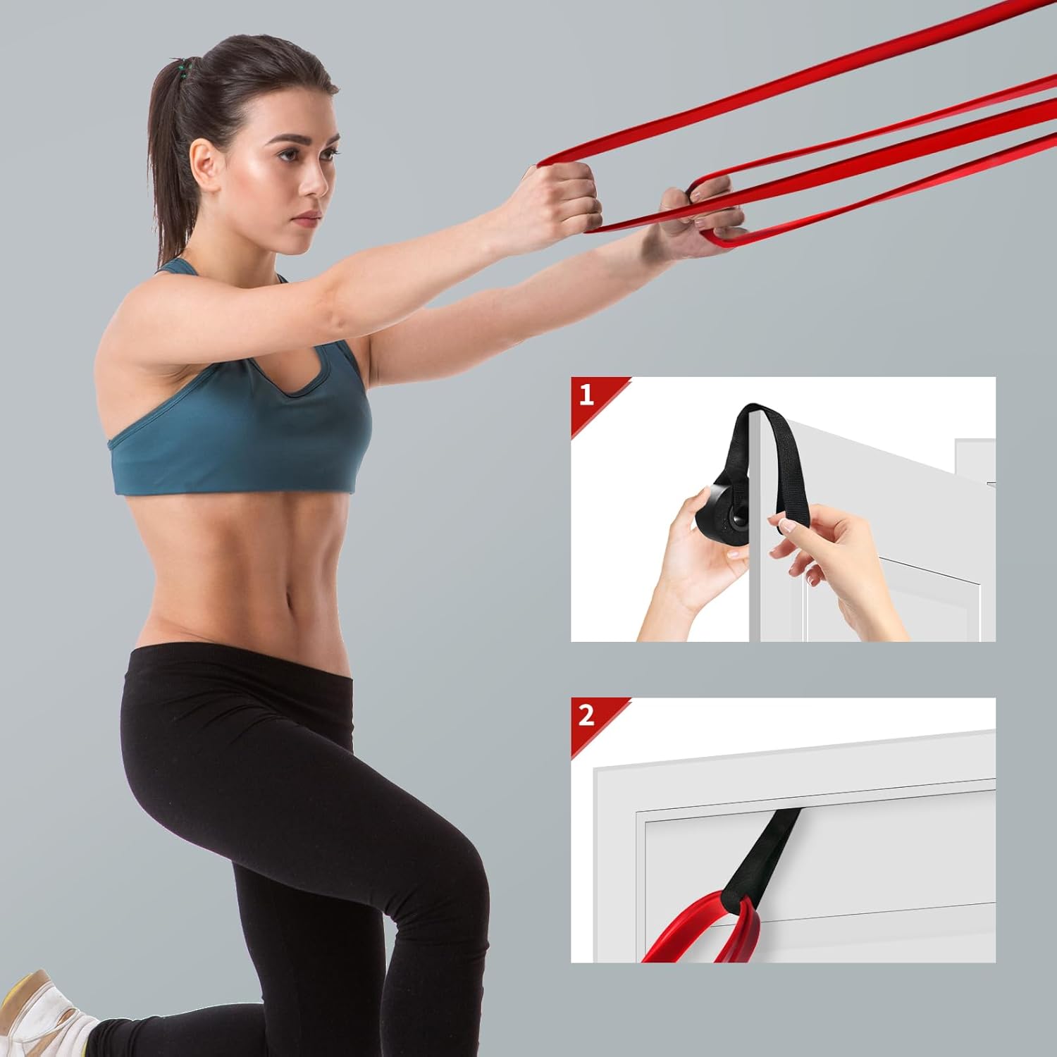 Thumbnail 4 de AUVIM Widerstandsbänder Set 3 Stufen 🏋
