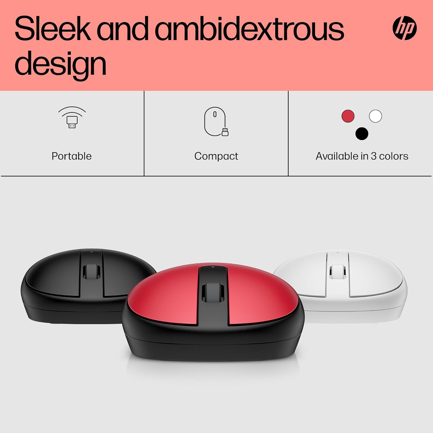 Detalle de HP 240 Bluetooth Mouse with 1600 DPI