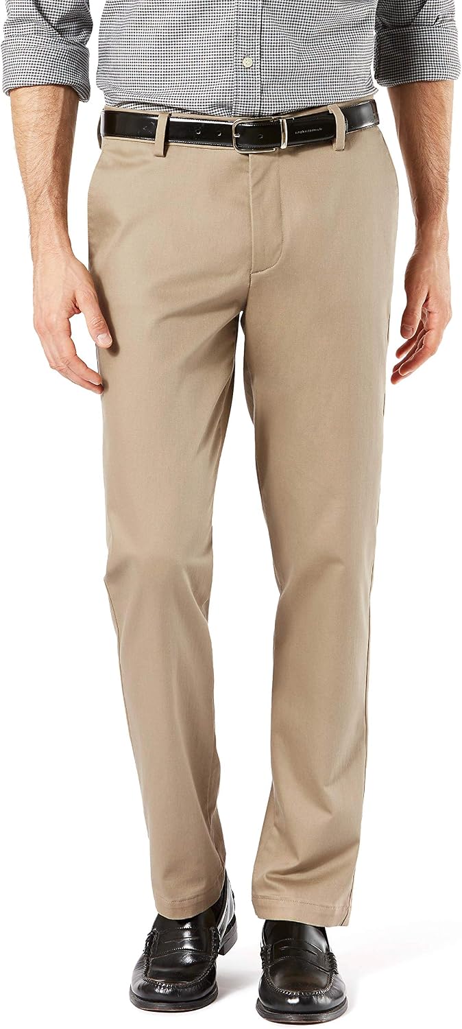 Detalle de Dockers 32896-0007 Signature Khaki Slim Fit Trousers with Stretch