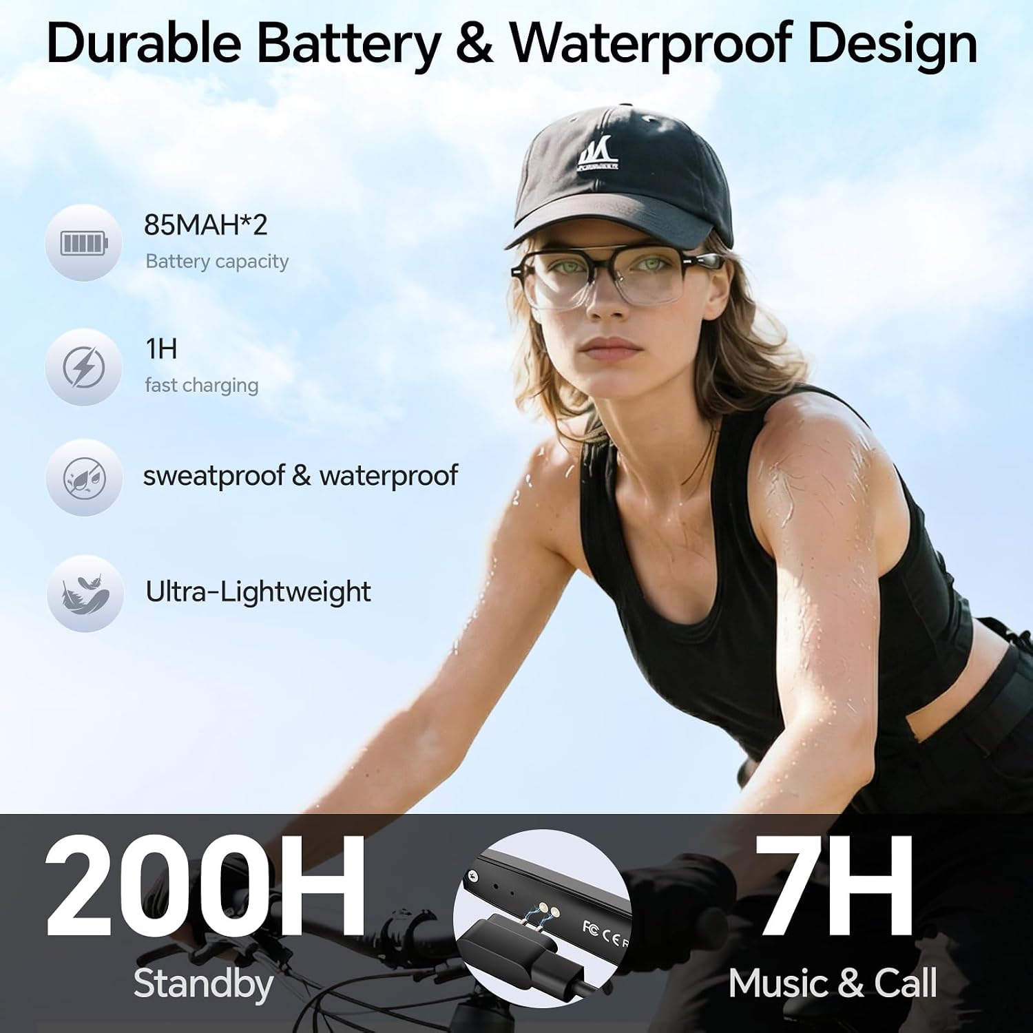 Thumbnail 6 de Smart glasses with photochromic lenses