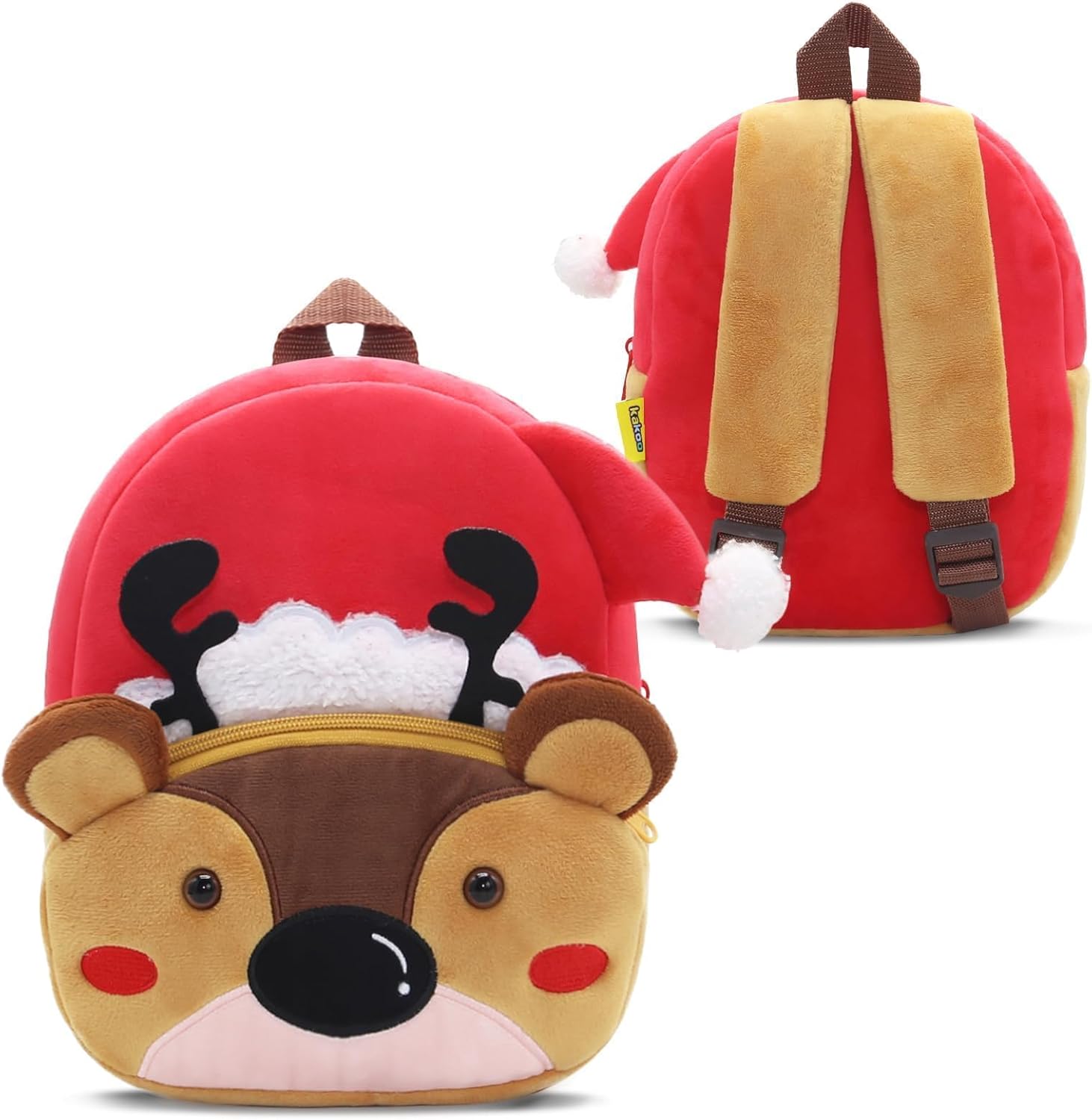 Thumbnail 5 de PROTAURI Sac à dos enfant 1-4 ans pour crèche (cerf skieur), léger et confortable