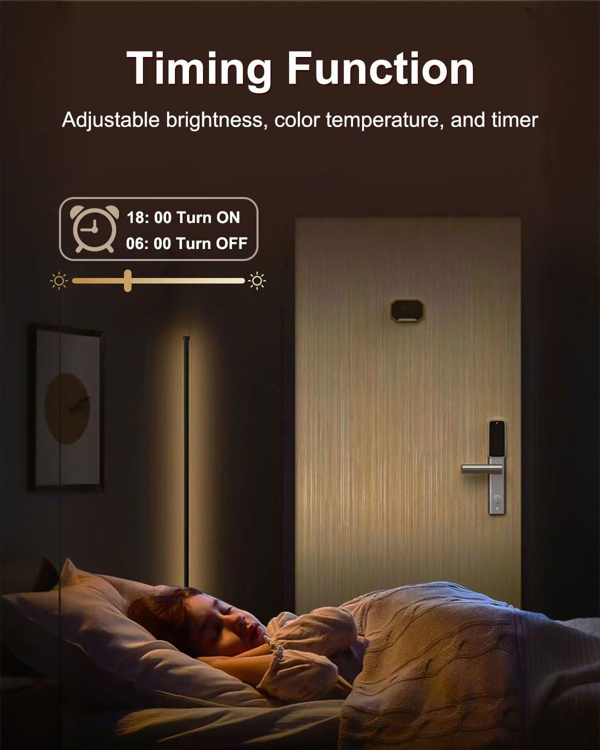 Thumbnail 4 de Keepsmile Smart RGB Corner Floor Lamp 172 LEDs ๐