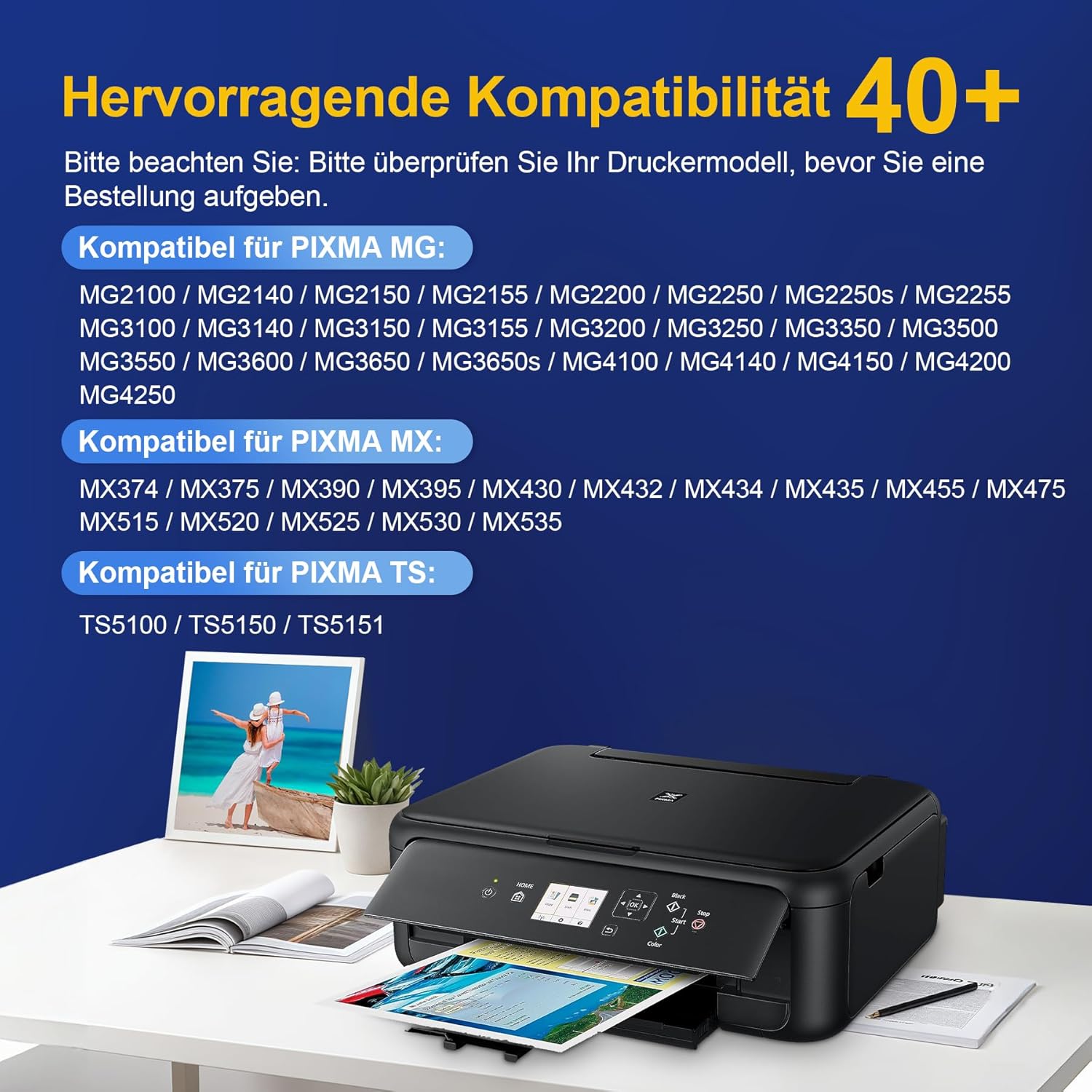 Thumbnail 2 de ColorKing 540XL 541XL Multipack 600 Seiten 🖨️