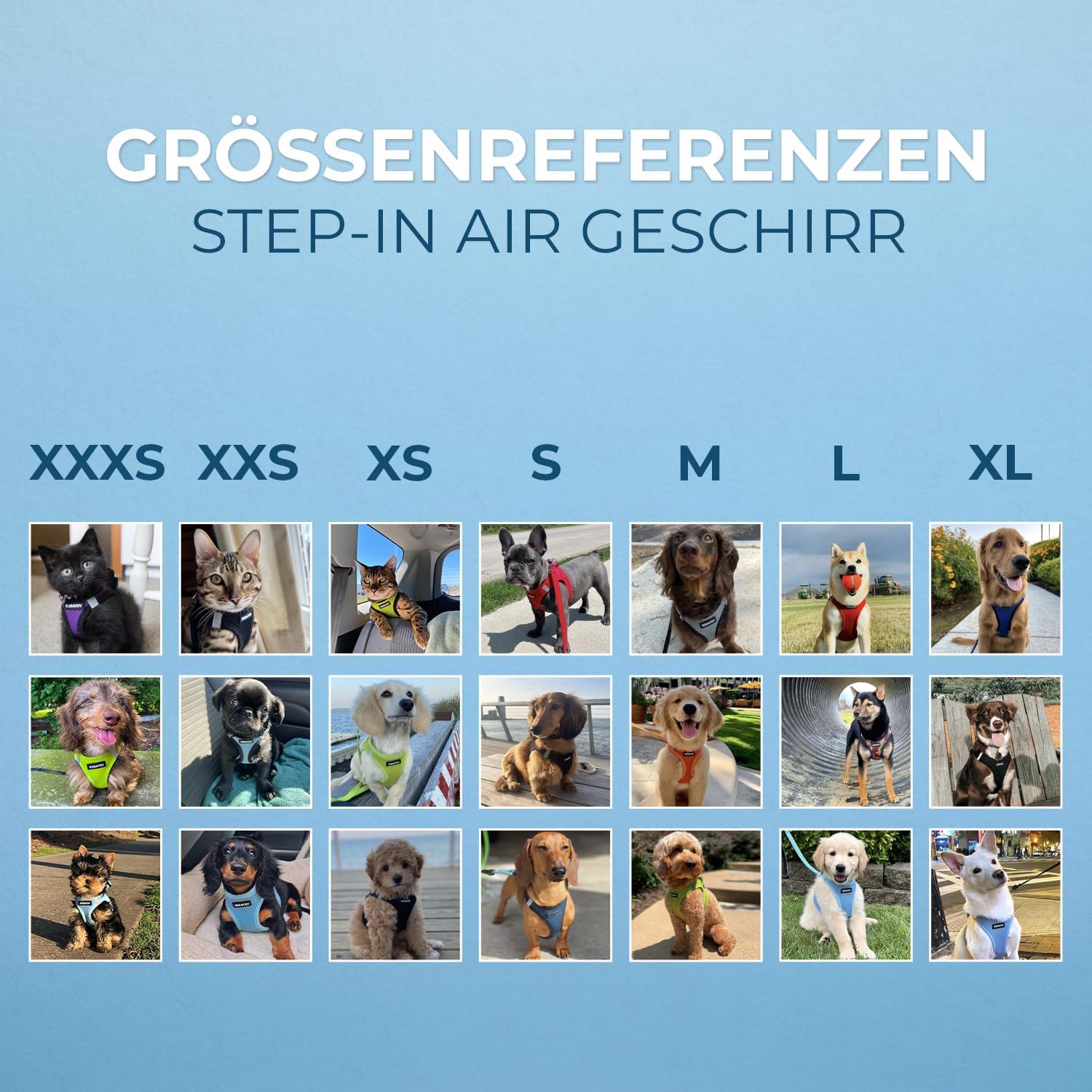 Thumbnail 5 de Voyager Step-In Air Hundegeschirr XS 33-37 cm