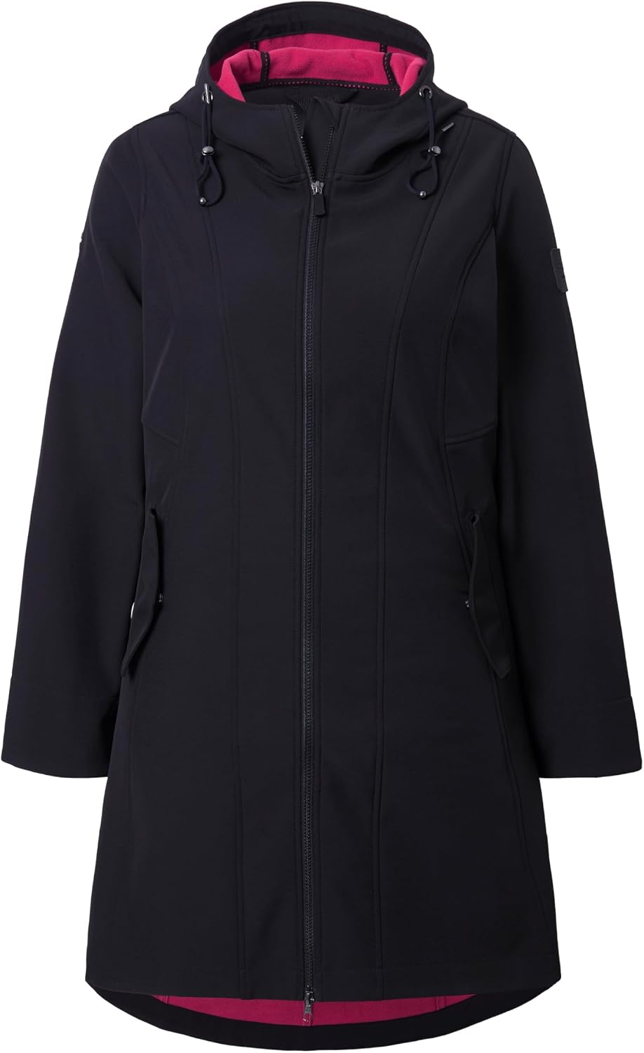 Detalle de Ulla Popken Giacca HYPRAR in Softshell Idrorepellente con Cerniera a cursore doppio 839757