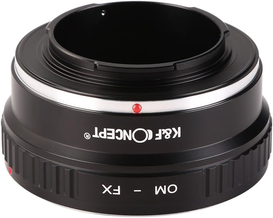 Detalle de K&F Concept OM to FX Camera Mount Adapter: Olympus OM to Fuji X for X-Series