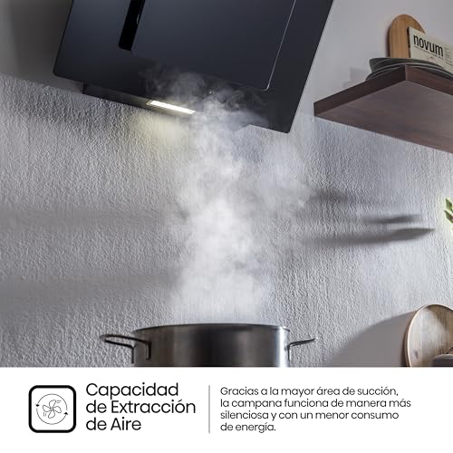 Thumbnail 9 de Hisense CH6IN6BXBG: Campana decorativa de 60 cm con extracción de 650 m³/h y iluminación LED
