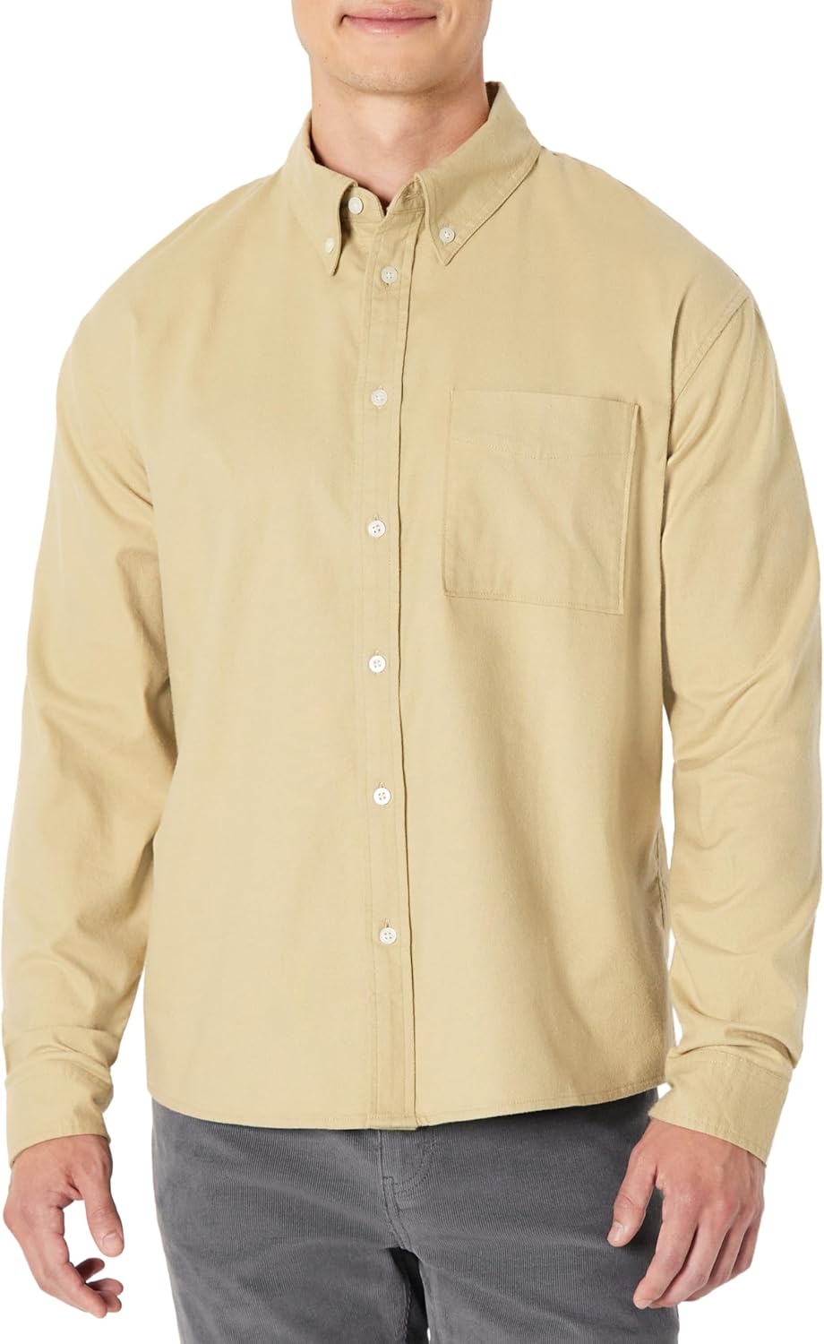 Thumbnail 5 de Amazon Essentials Men’s Modern Oversized-Fit Cotton Button-Down Shirt