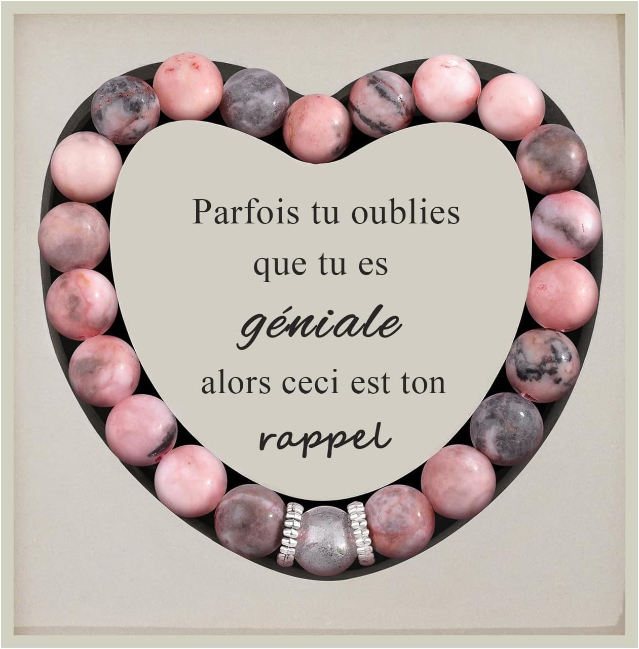 Detalle de Lueaurra Bracelet Pierres Naturelles