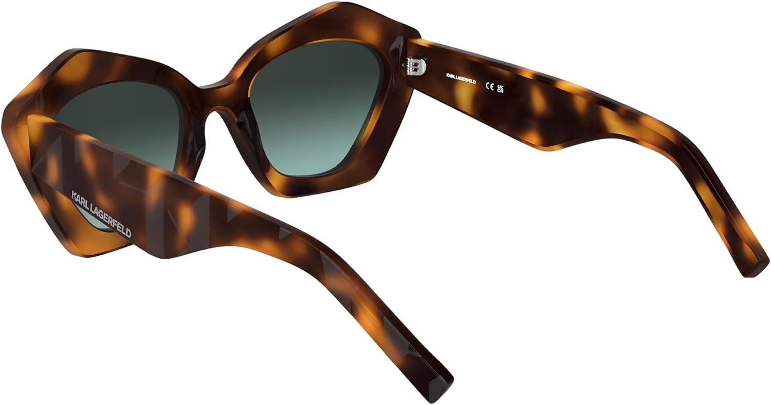 Detalle de Lunettes femme KARL LAGERFELD KL6199S (taille M) – monture géométrique en acétate