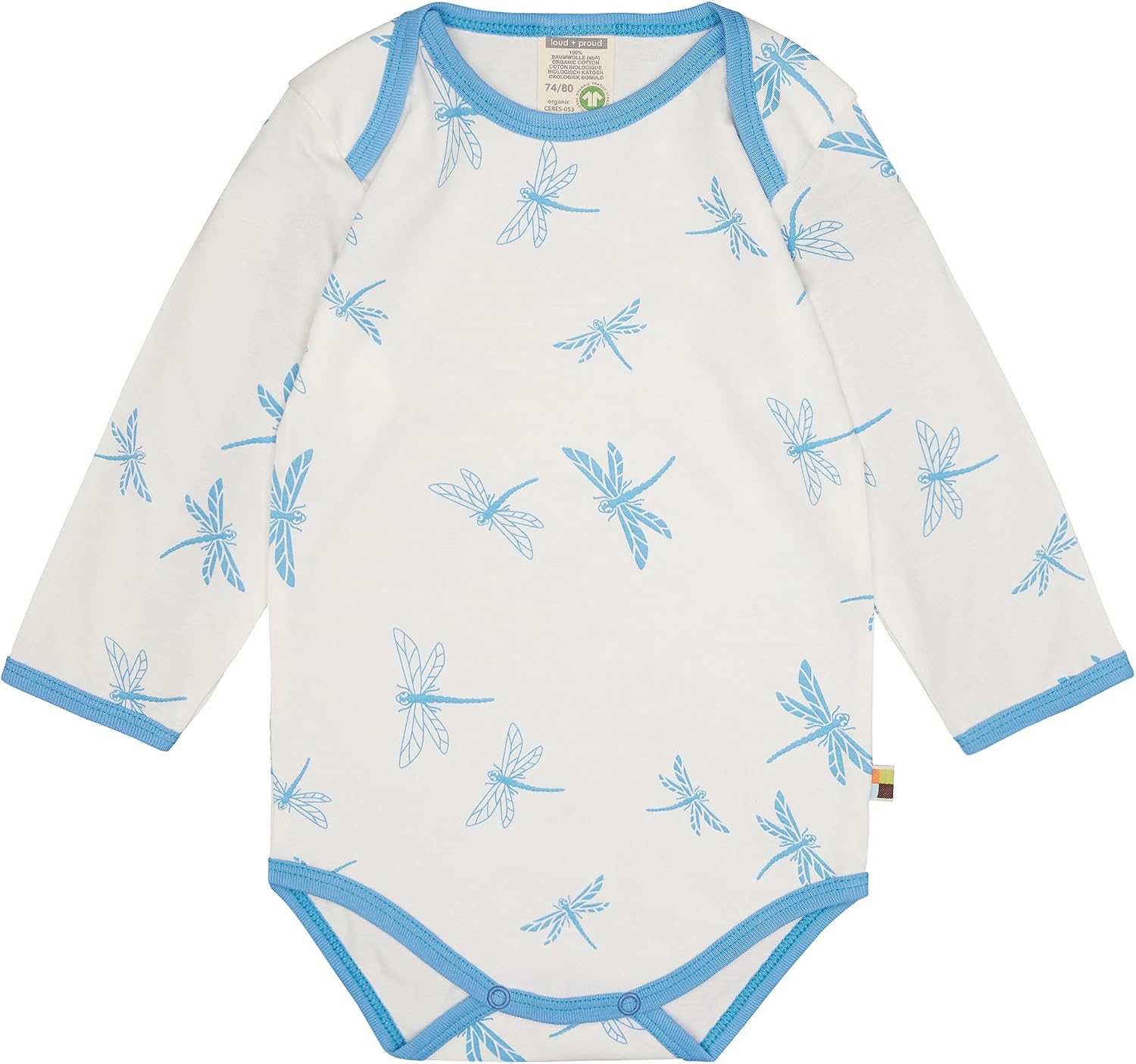 Thumbnail 4 de Loud + Proud Body a manica lunga in cotone bio certificato GOTS – Unisex neonati