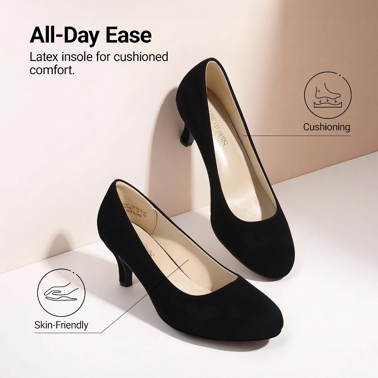 Thumbnail 6 de DREAM PAIRS Women's Pumps, 2.5-Inch Heel