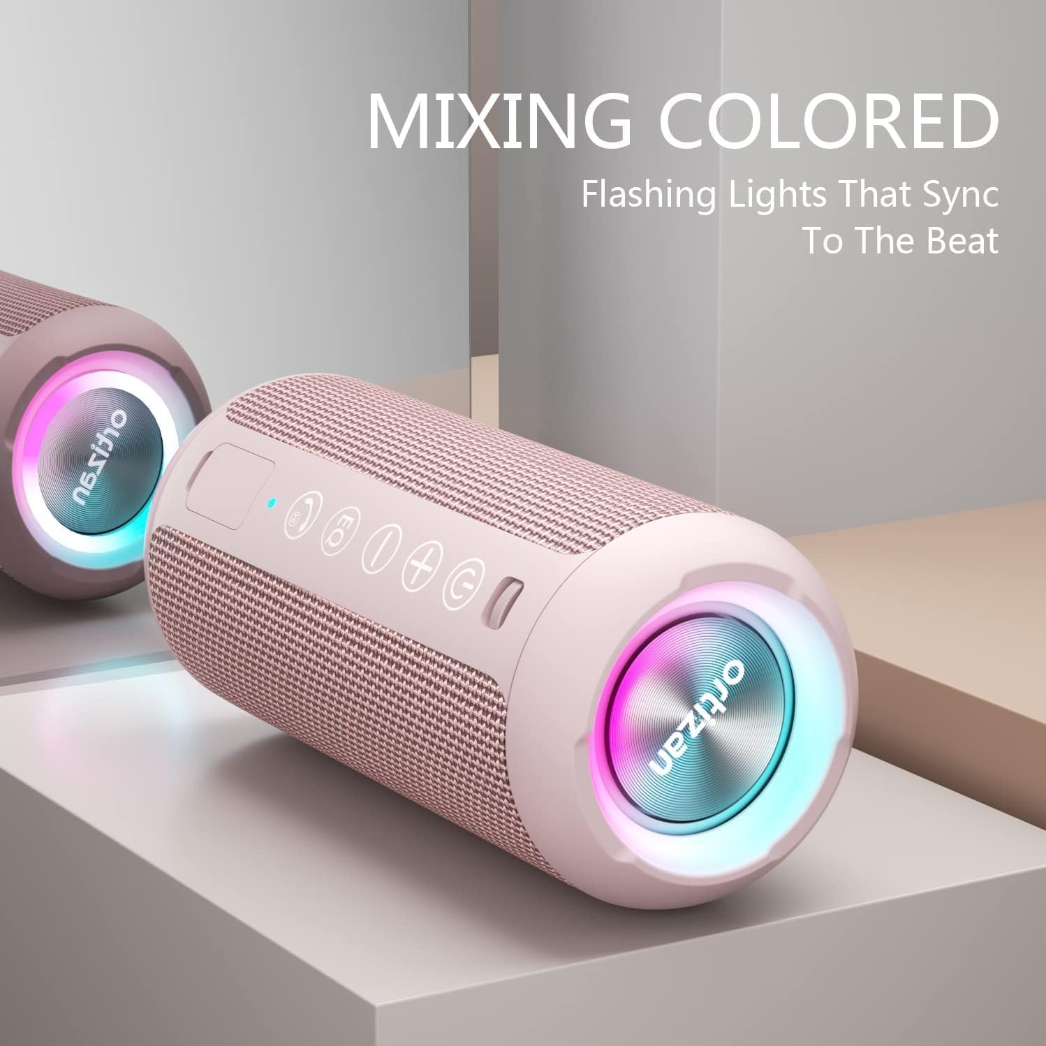 Thumbnail 4 de Ortizan Bluetooth Speaker | IPX7, 30H, BT 5.3, Dual Pairing & RGB Lights