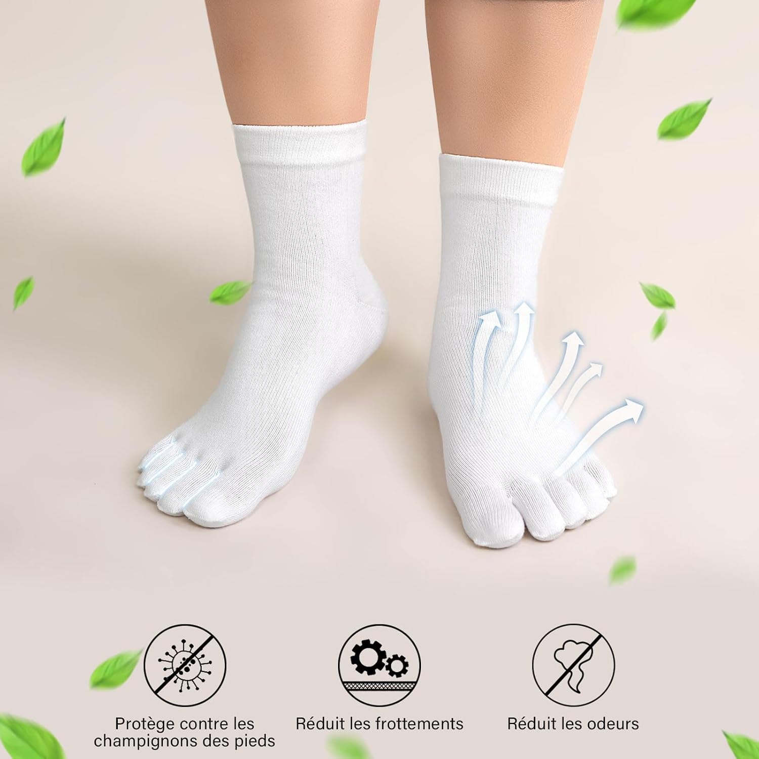 Thumbnail 3 de ZAKASA Chaussettes 5 doigts Femme 35-42