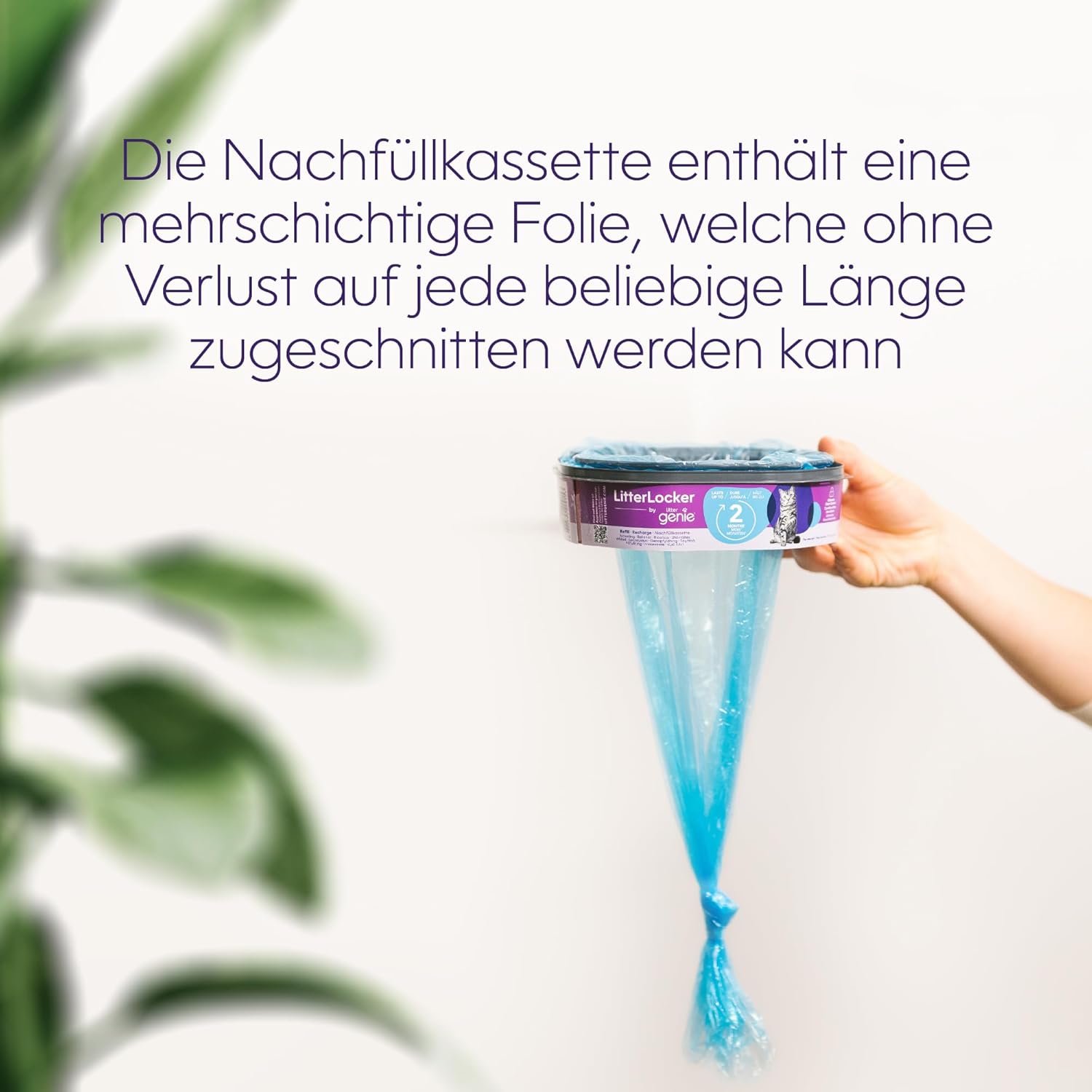 Detalle de Litter Genie LitterLocker confezione da 6 ricariche con pellicola antiodore
