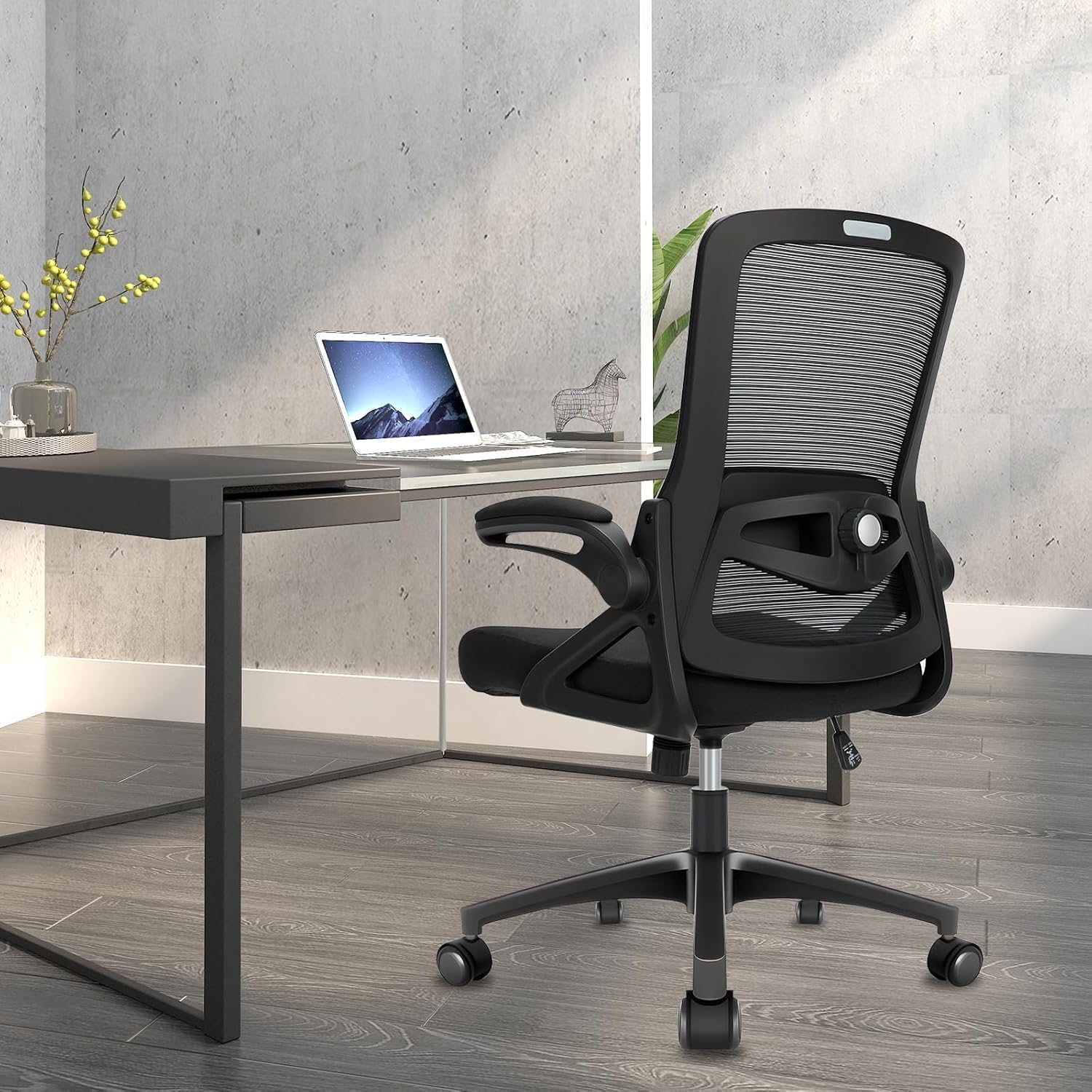 Detalle 2 de Durrafy Office Chair Ergonomic mesh chair with lumbar support