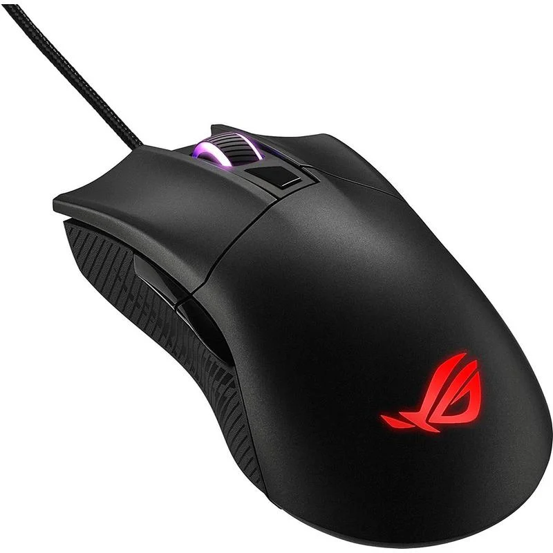 Detalle de Asus ROG Gladius II Core Ratón gaming 6200 DPI