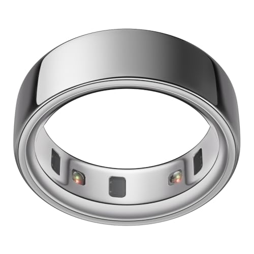 Imagen de Oura Smart Ring 4 - Silver (Size 10): Sleep, Heart Rate and Fitness Tracking Wearable en OfertitasTOP