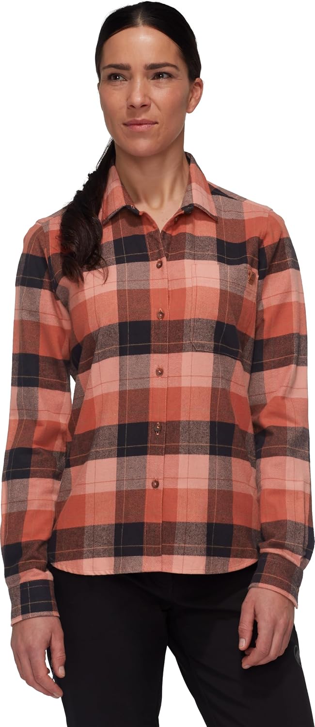 Detalle de Mammut Trovat Longsleeve Shirt Women – Maglia termica comoda e versatile
