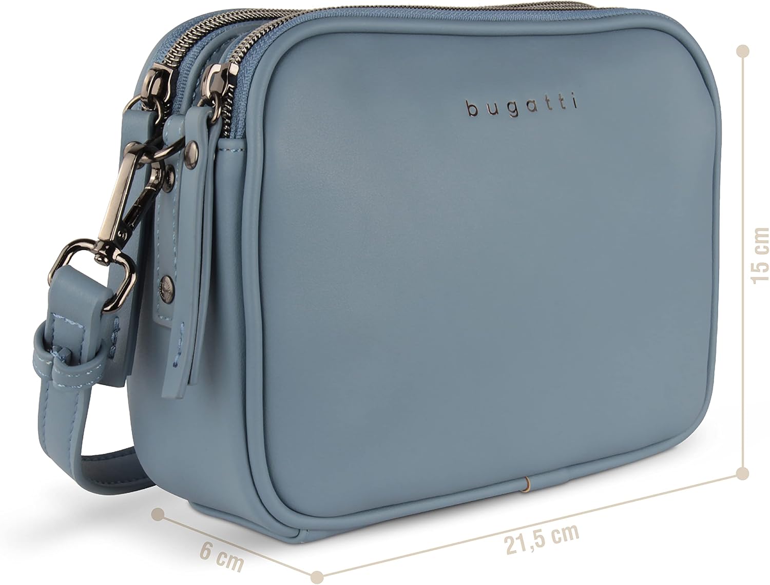 Thumbnail 2 de Bugatti Almata – Petit Sac Bandoulière Femme en cuir synthétique haute qualité