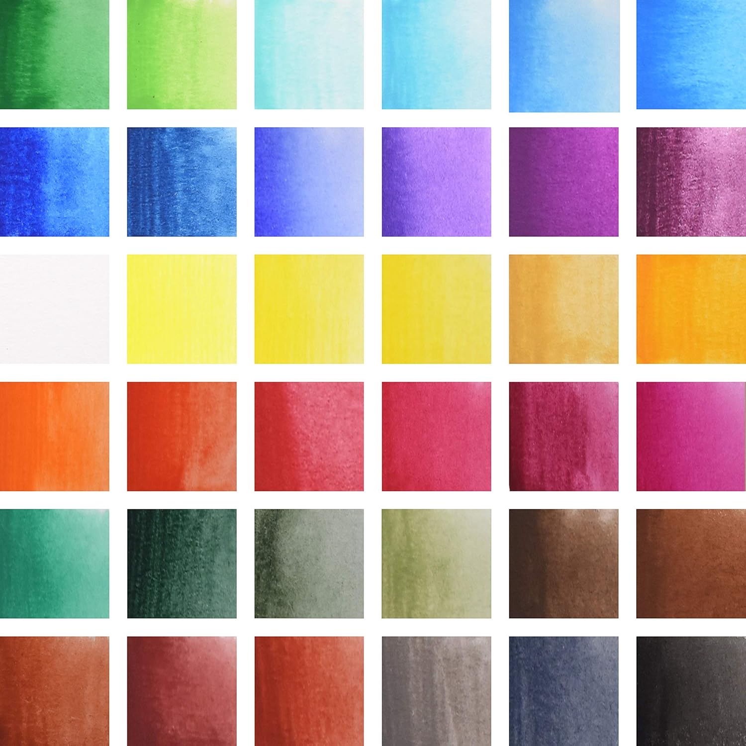 Thumbnail 6 de STATIONERY ISLAND Watercolour Paint Set Pro — 36 Full Pan in Portable Travel Tin