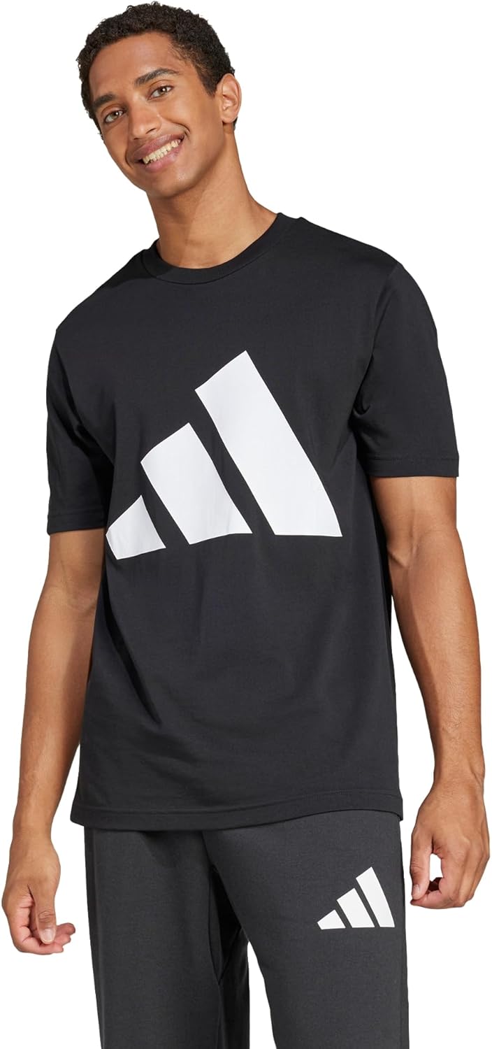 Thumbnail 4 de Adidas Herren Essentials Big Logo Single Jersey Tee – bequemes Basic-Shirt aus 100% Baumwolle