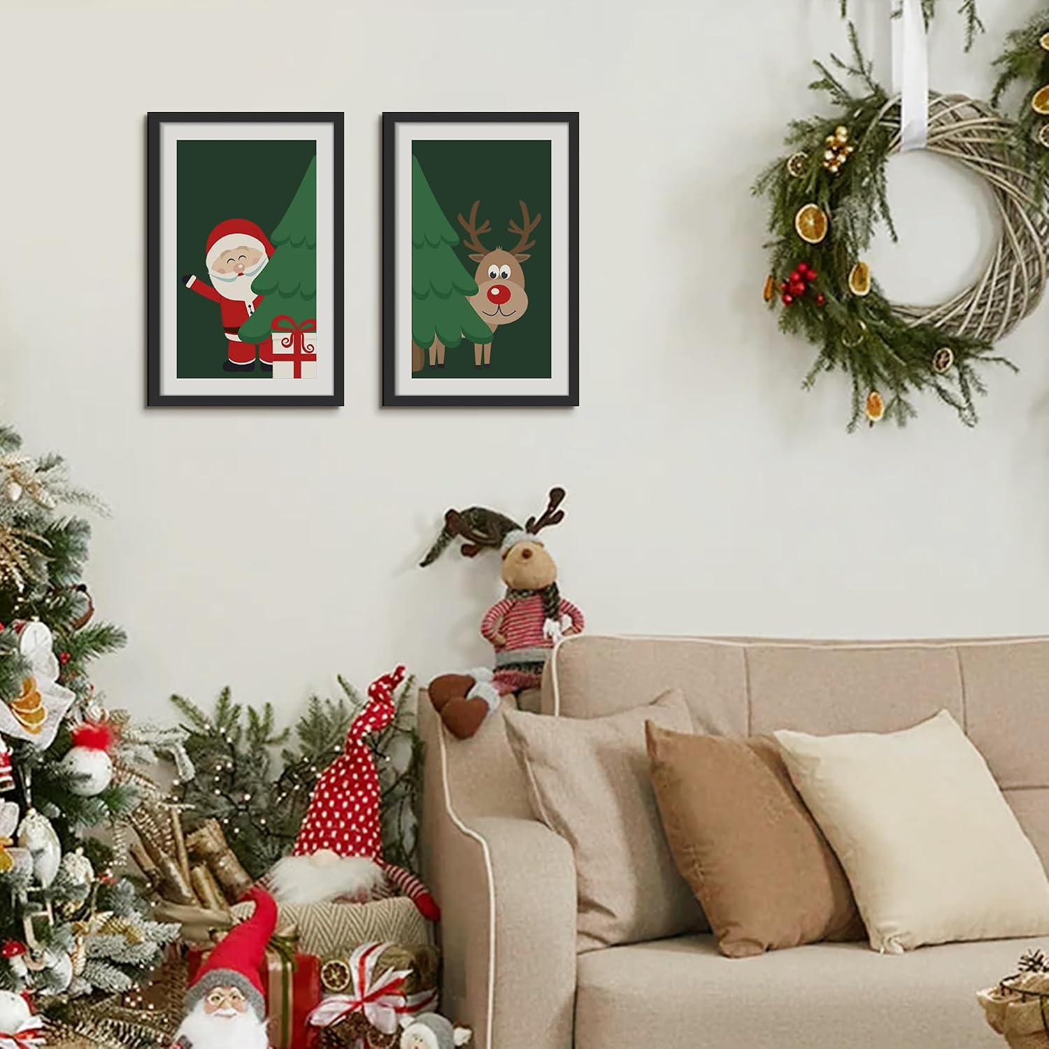 Thumbnail 6 de upsimples 11x17 Picture Frame with Mat (8.5x11 look) in Black