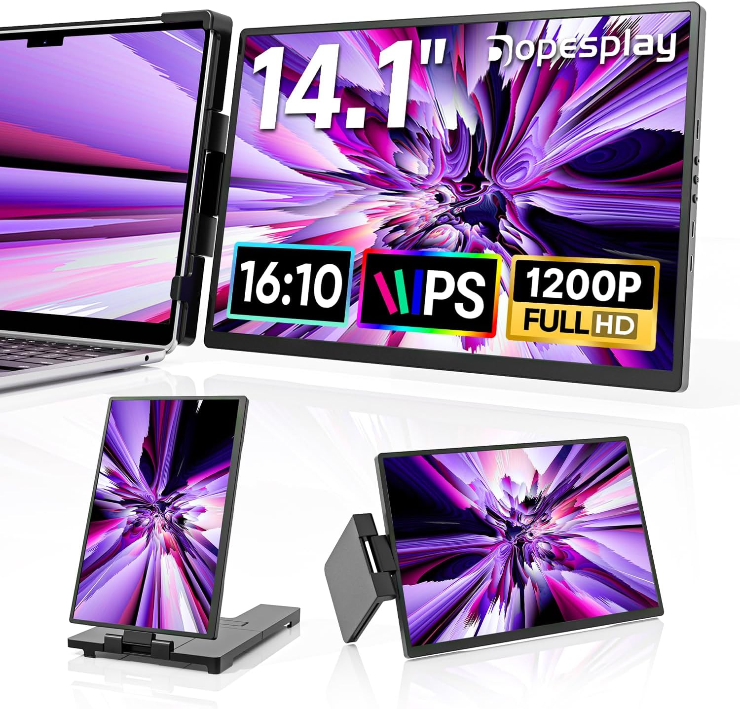 Detalle de Dopesplay 14 inch FHD laptop screen extender