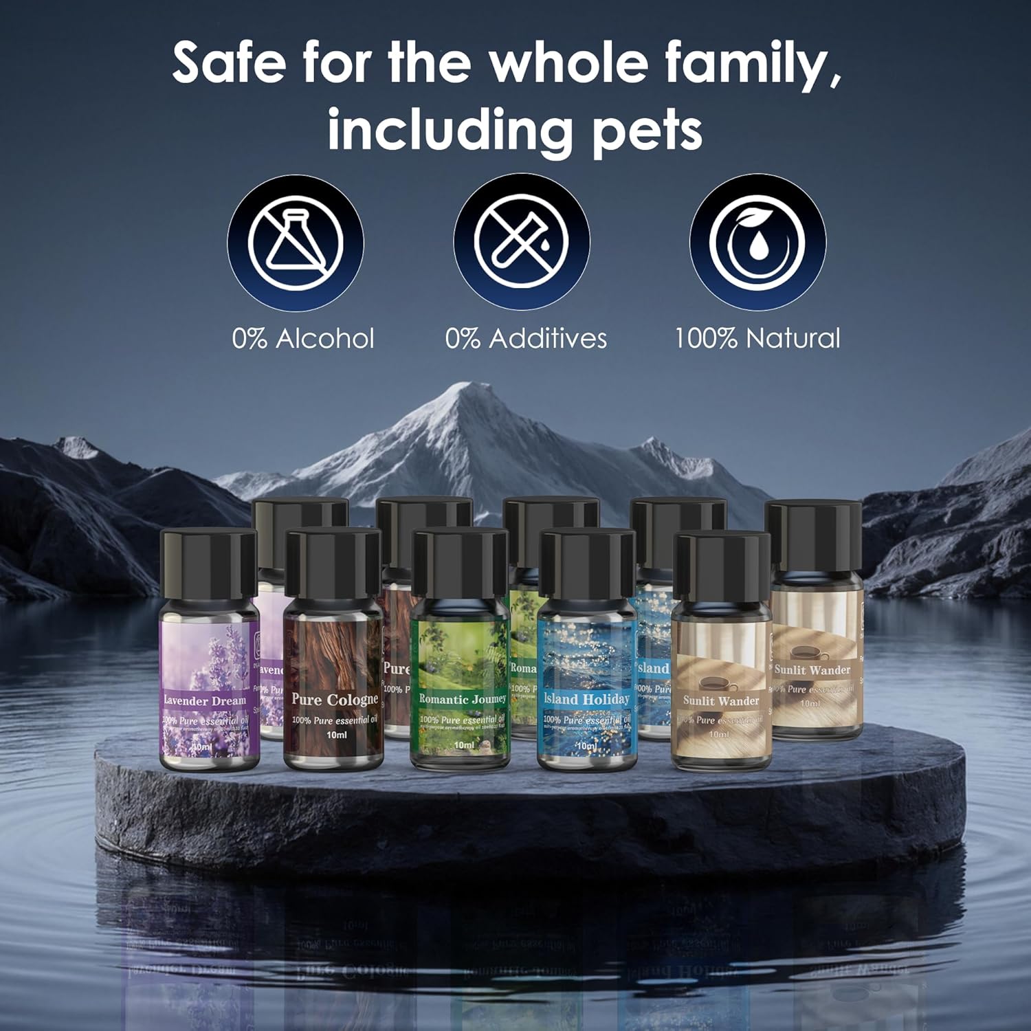 Detalle 2 de Car Air Freshener 5 Scents 10 Refills