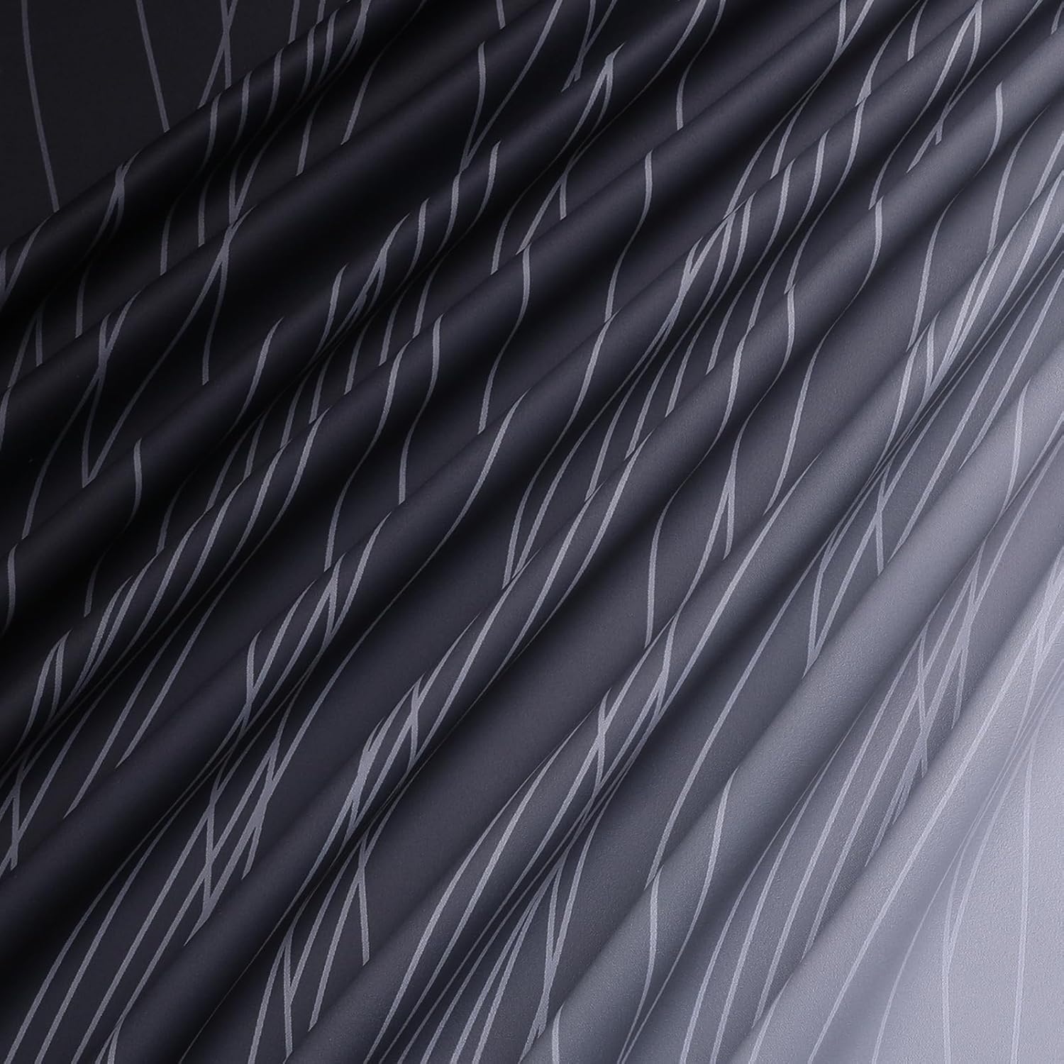 Thumbnail 6 de VEHEDE Gradient Blackout Curtains: 2 Panels, 90 Inch Drop, Ombre Design