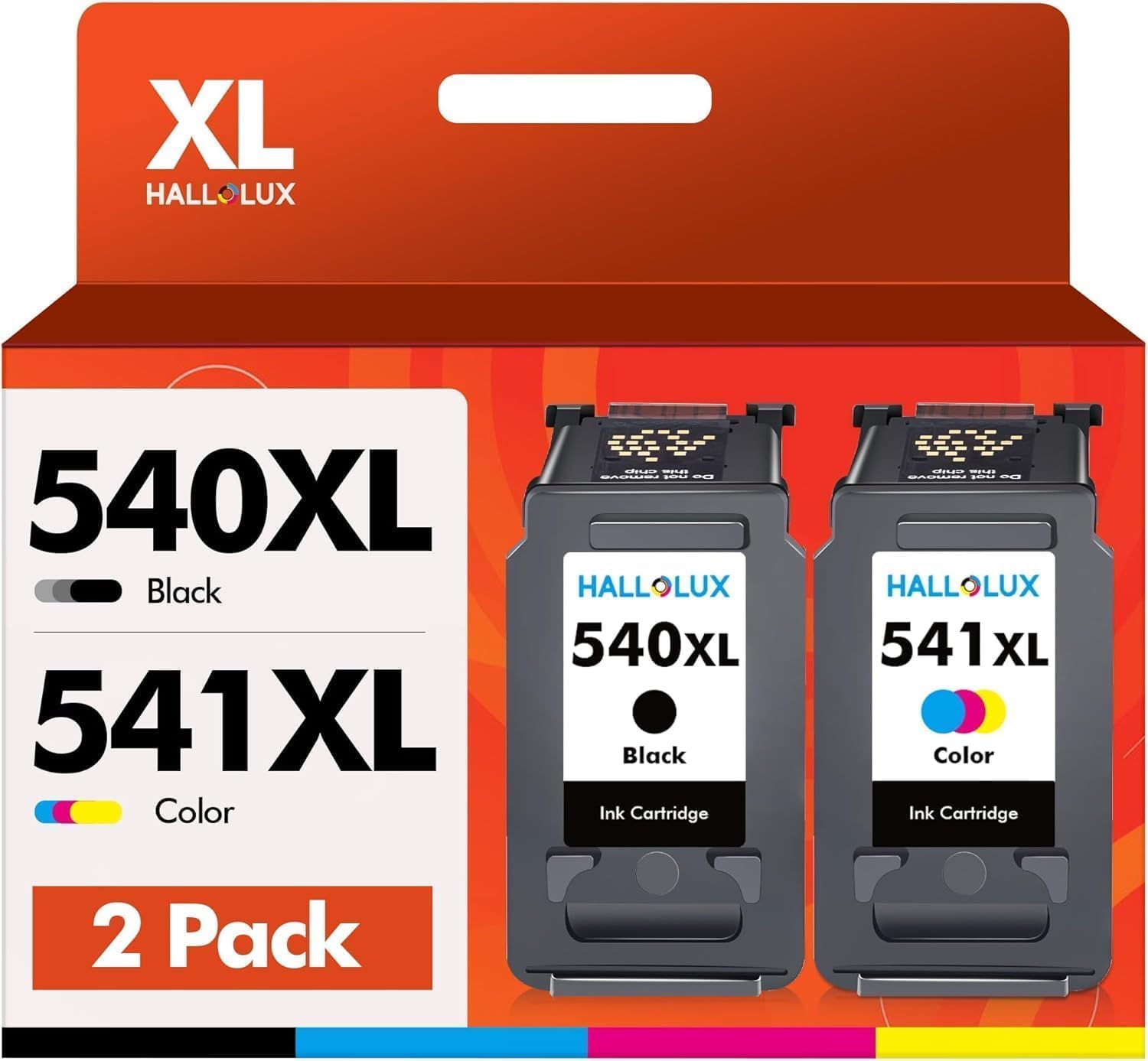 Detalle de HALLOLUX 540XL/541XL Druckerpatronen für Canon 🖨