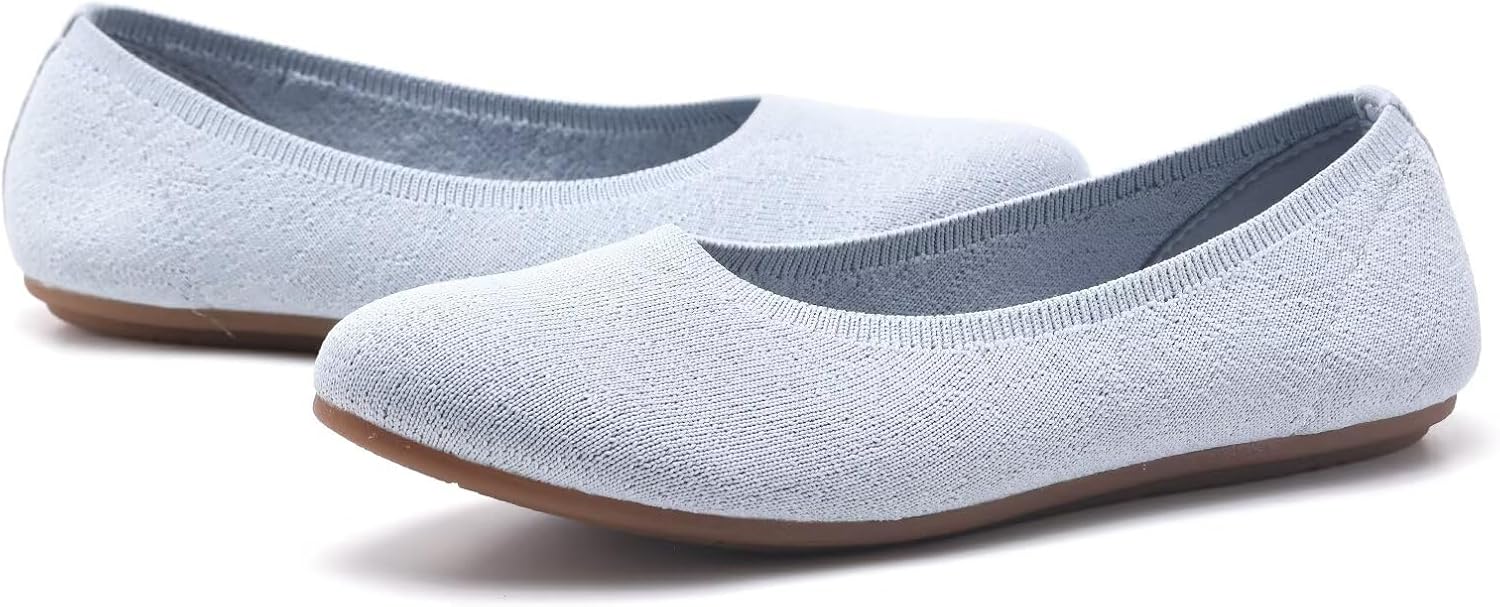 Thumbnail 6 de Puxowe Damen Ballerina Runde Zehe Flache Schuhe – Komfortable Slip-On Ballerinas für Damen