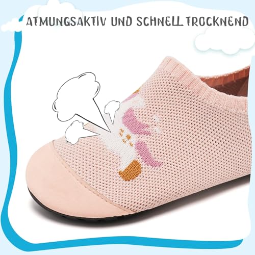 Detalle de Kyopp Hausschuhe Kinder – rutschfeste Pantoffeln für Jungen und Mädchen