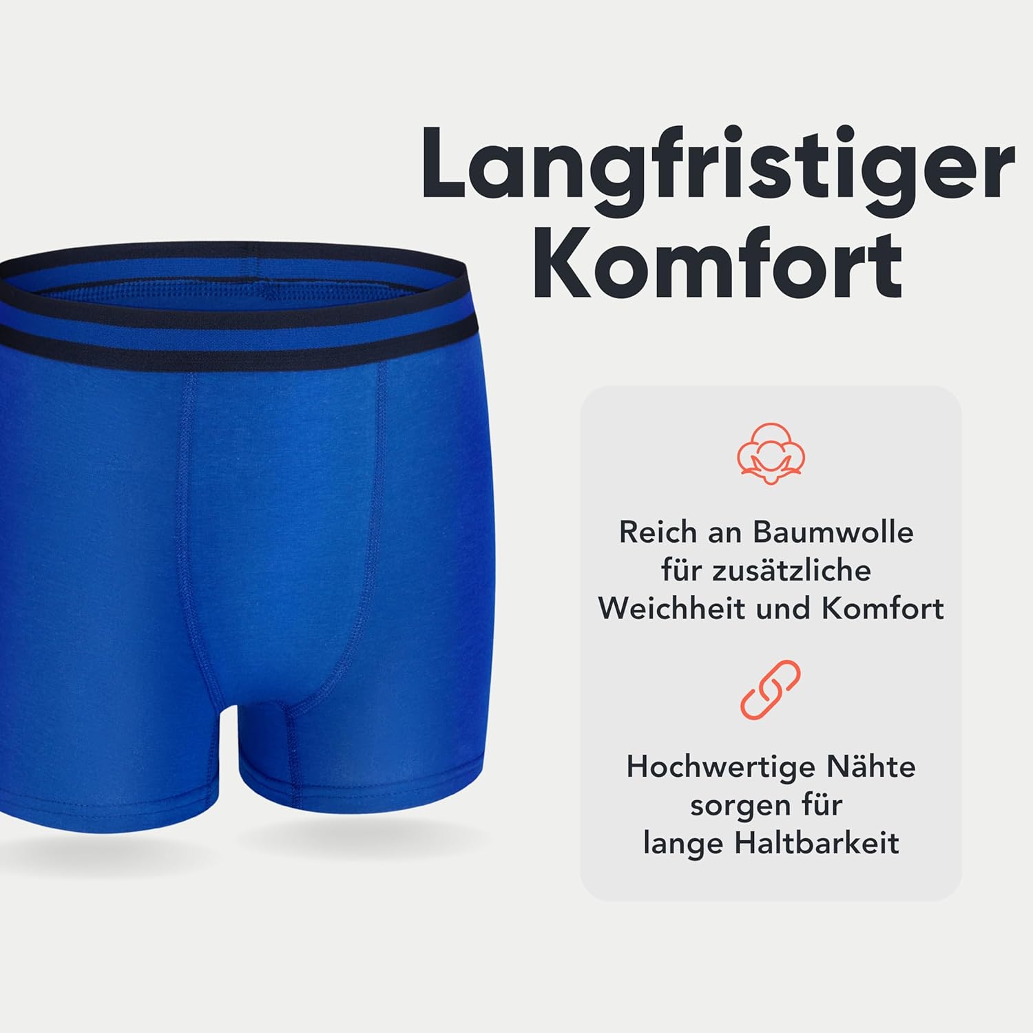 Detalle de FM London Jungen Hipster Boxershorts 8er Pack – komfortabler Alltagsbegleiter
