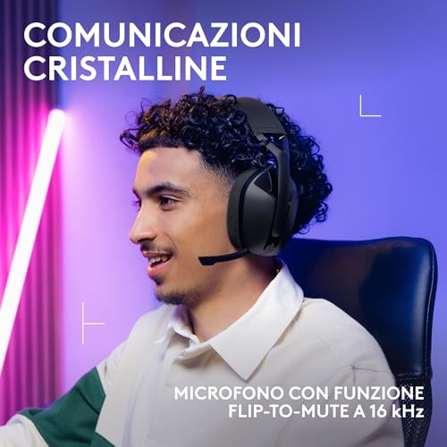 Thumbnail 2 de Logitech G G321 LIGHTSPEED: cuffia gaming wireless con Bluetooth e microfono flip-to-mute