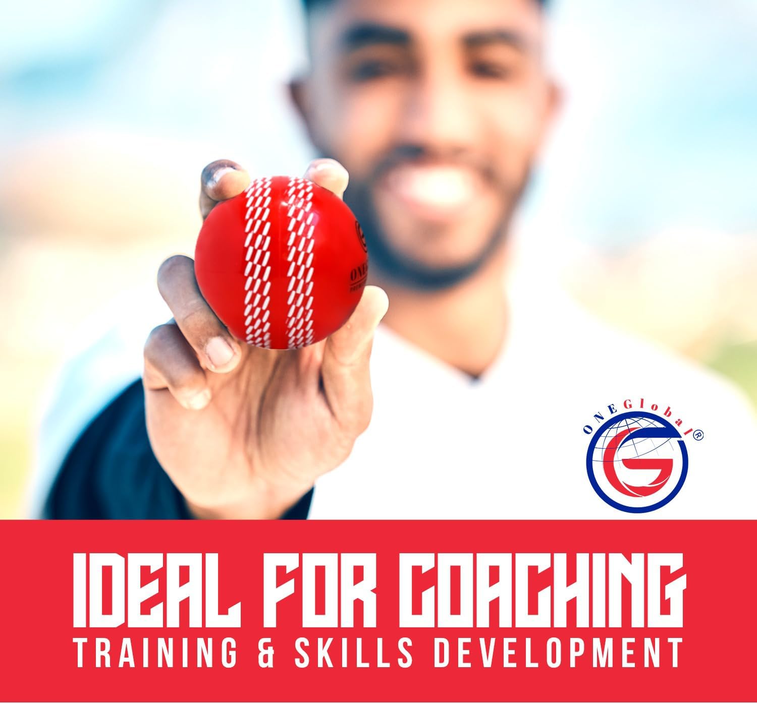 Thumbnail 4 de ONEGlobal Windball Soft Cricket Ball