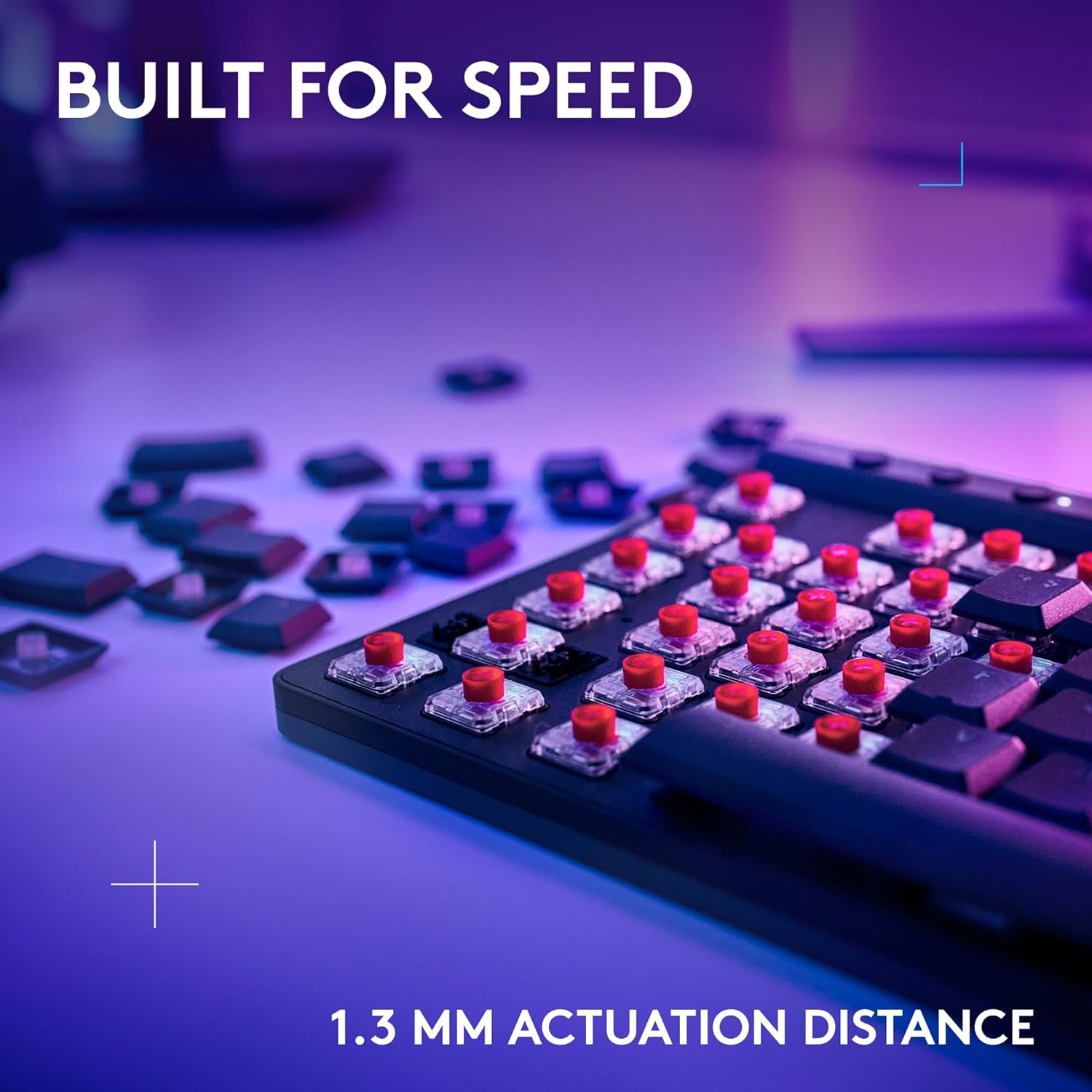 Detalle de Logitech G G515 Lightspeed TKL Low Profile Wireless Gaming Keyboard