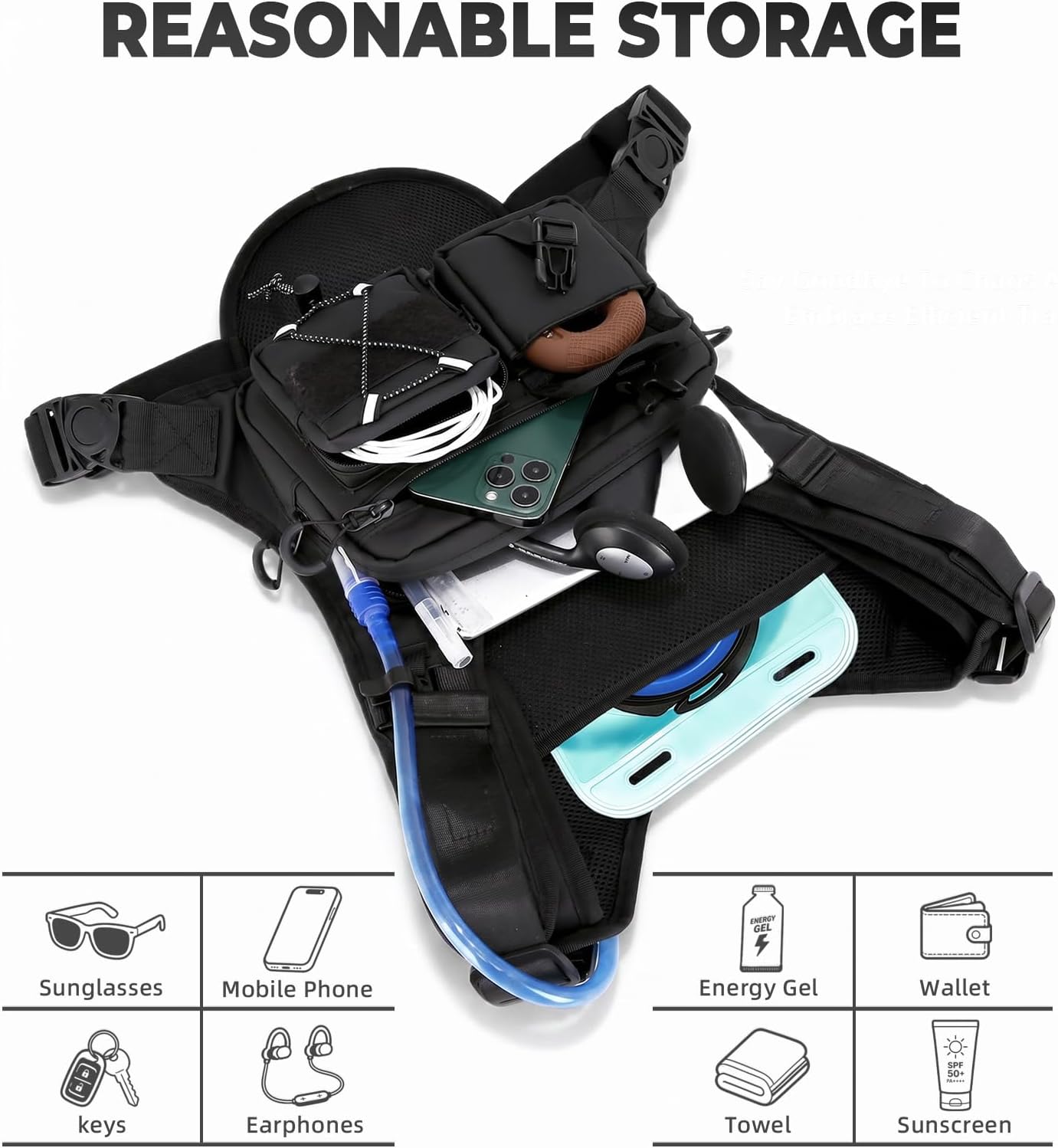 Thumbnail 4 de Criuage Hydration Vest with 2.0L Bladder