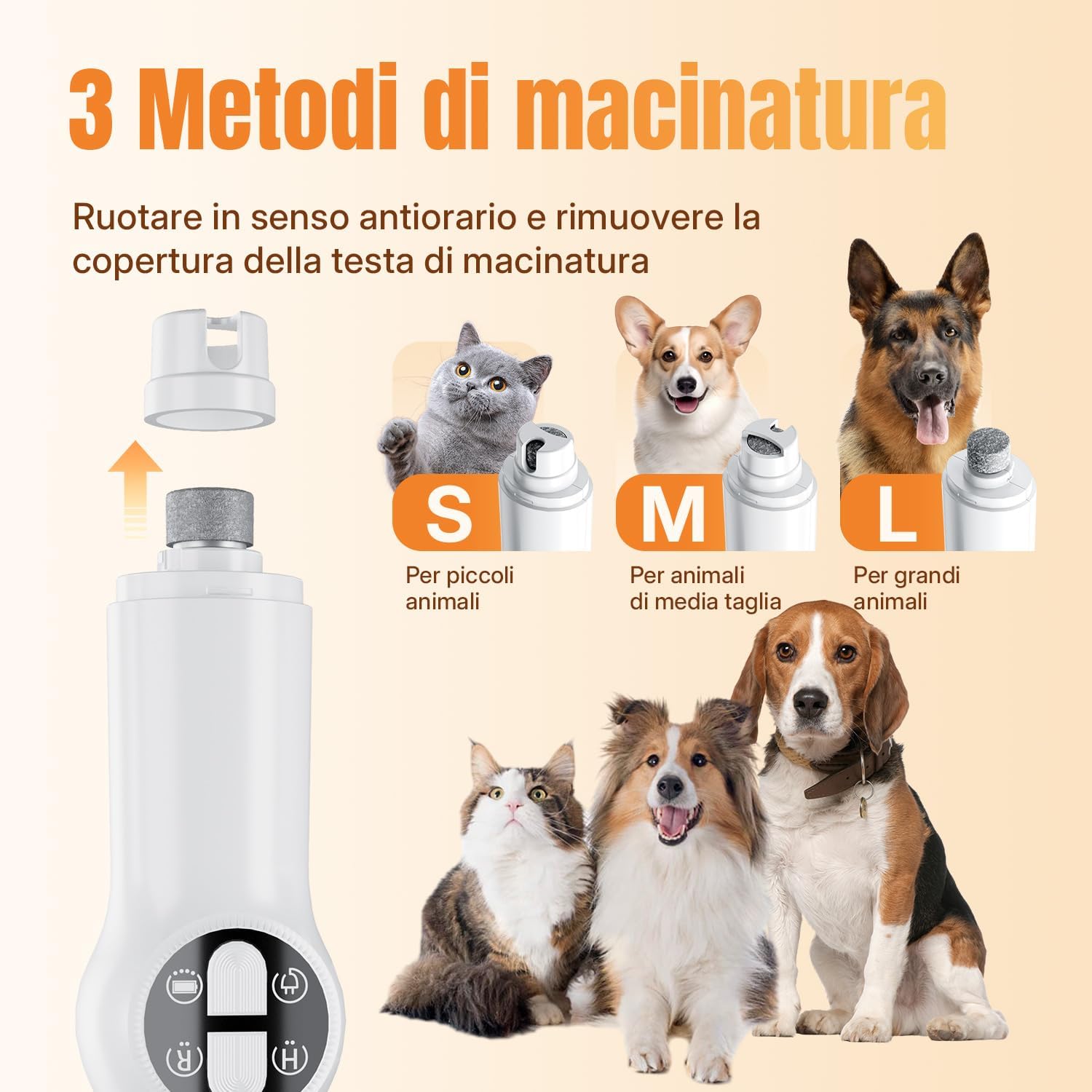 Thumbnail 5 de Mcbazel Kit di Toelettatura Elettrico 2-in-1 🐾