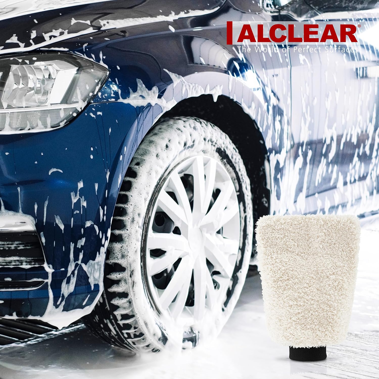 Thumbnail 5 de ALCLEAR Mikrofaser Autowaschhandschuh 27x17 cm – schonende, saugfähige Reinigung ohne Kratzer