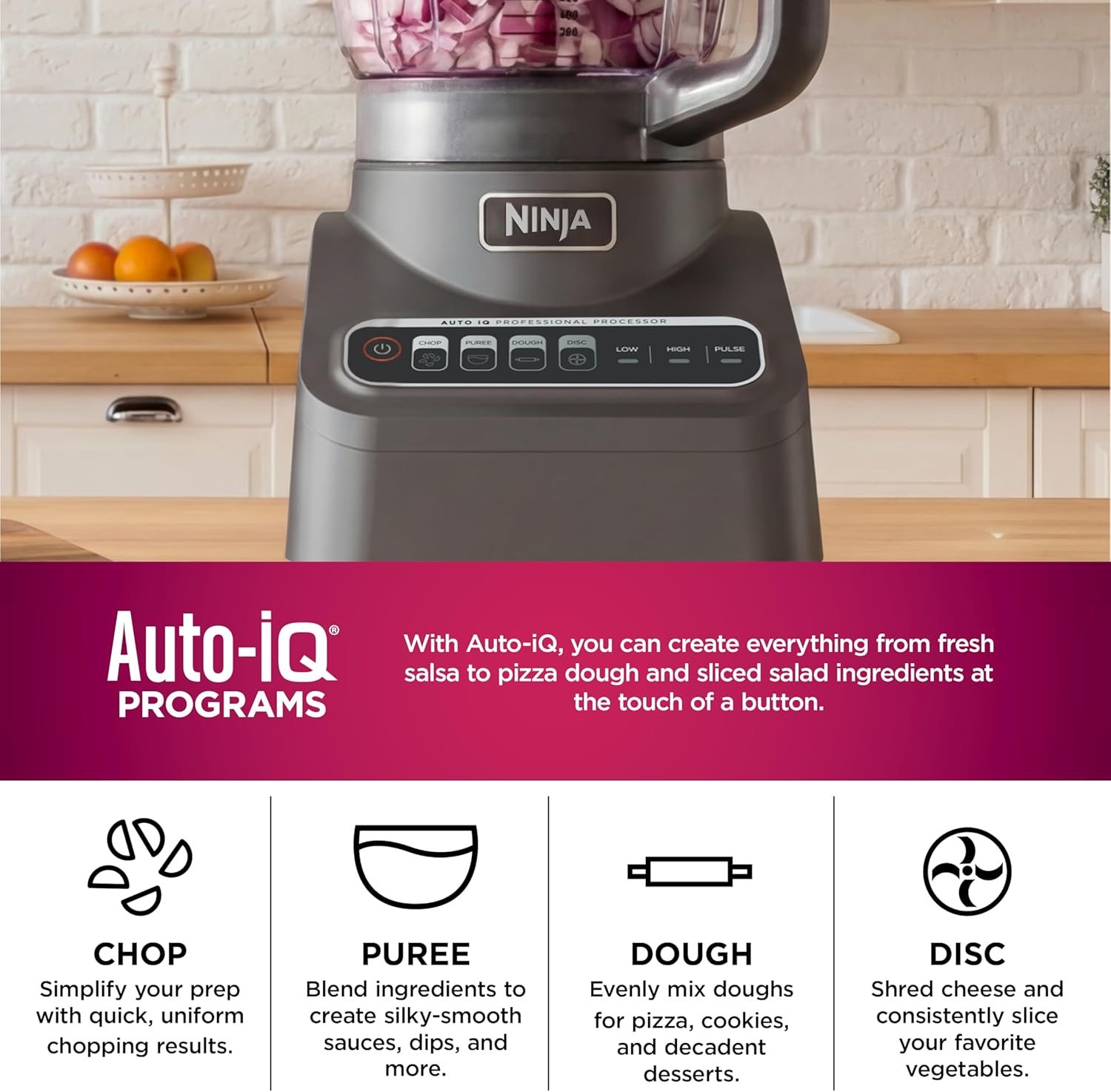 Thumbnail 6 de Ninja BN601N Food Processor 1000 Watts