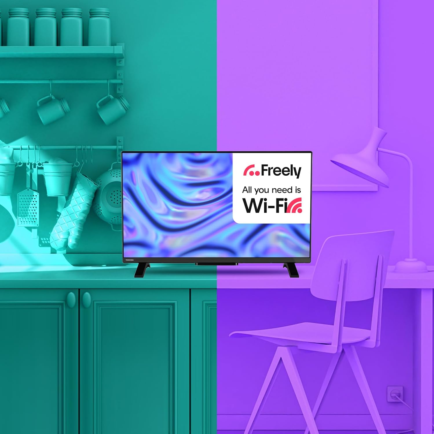 Thumbnail 6 de Toshiba 43" LV2553DB Full HD Smart VIDAA TV with Freely, HDR & Dolby Audio