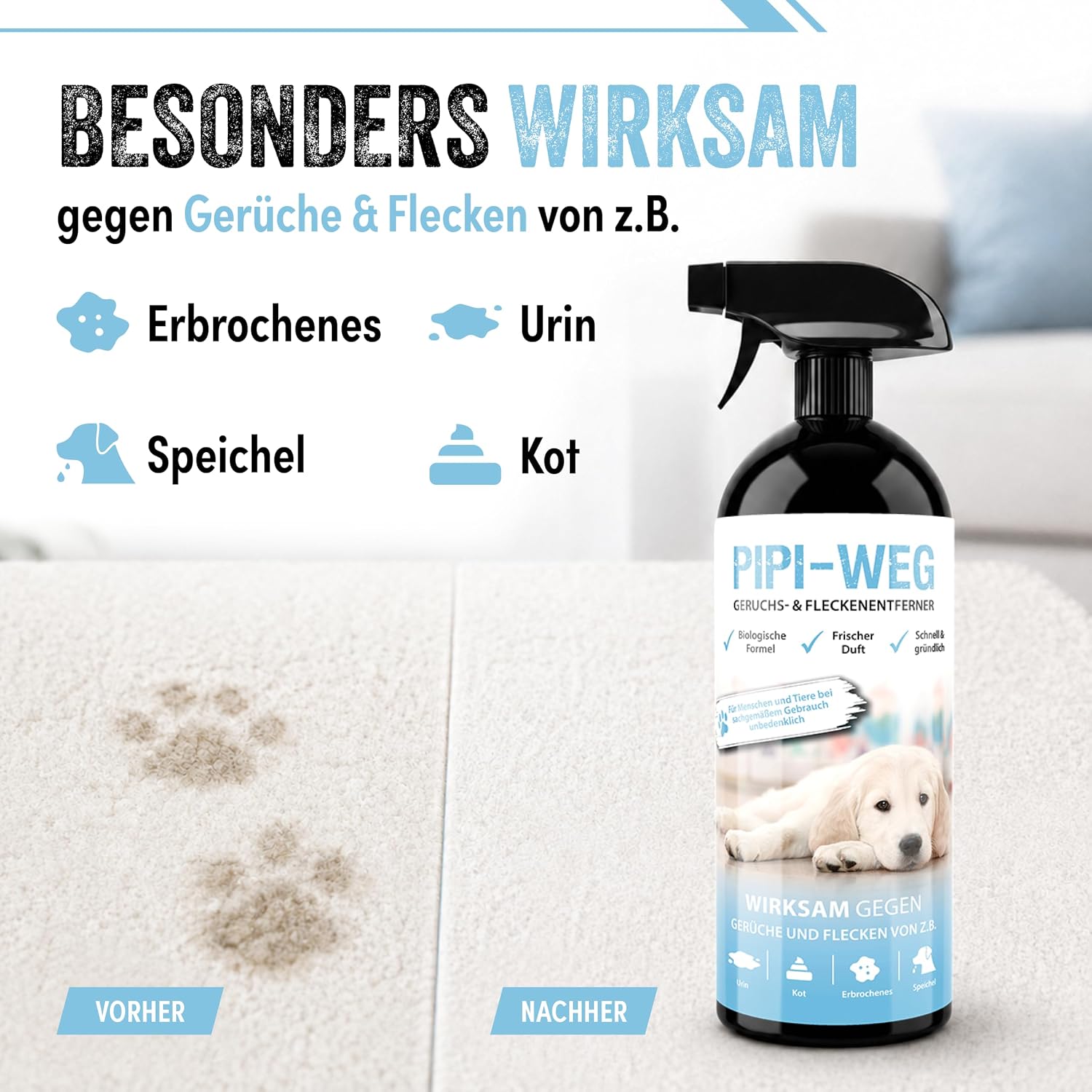 Detalle 2 de Enzymreiniger Hundeurin 750 ml