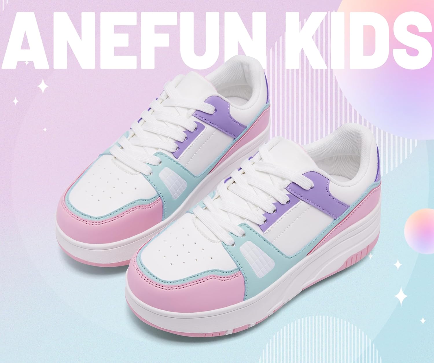 Thumbnail 3 de ANEFUN Roller Skate Shoes for Kids: Detachable Wheels, Beginner-Friendly Comfort