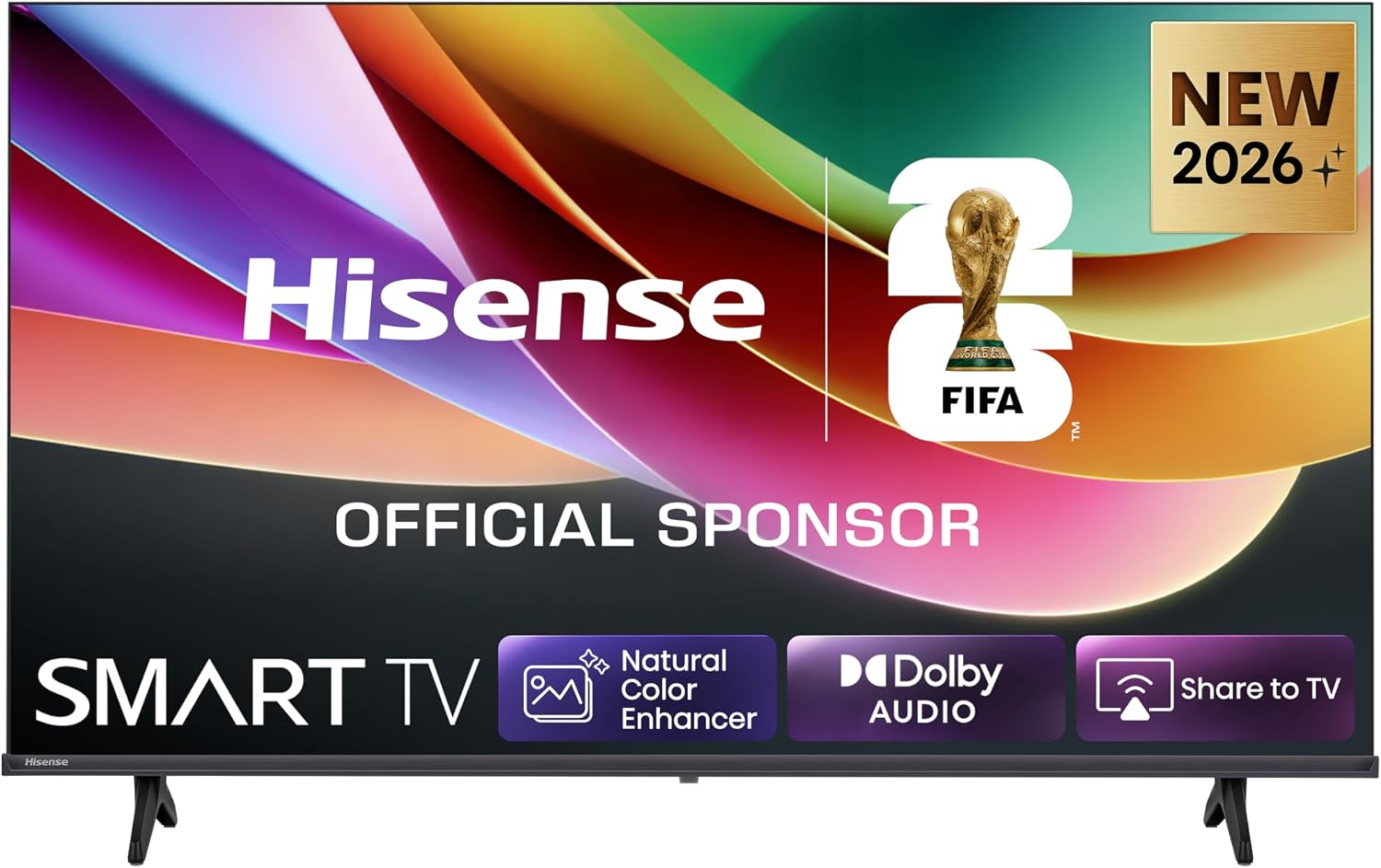 Detalle de Hisense 40E4DS – 40 Zoll Smart TV mit Natural Colour Enhancer, Dolby Audio und Game Mode