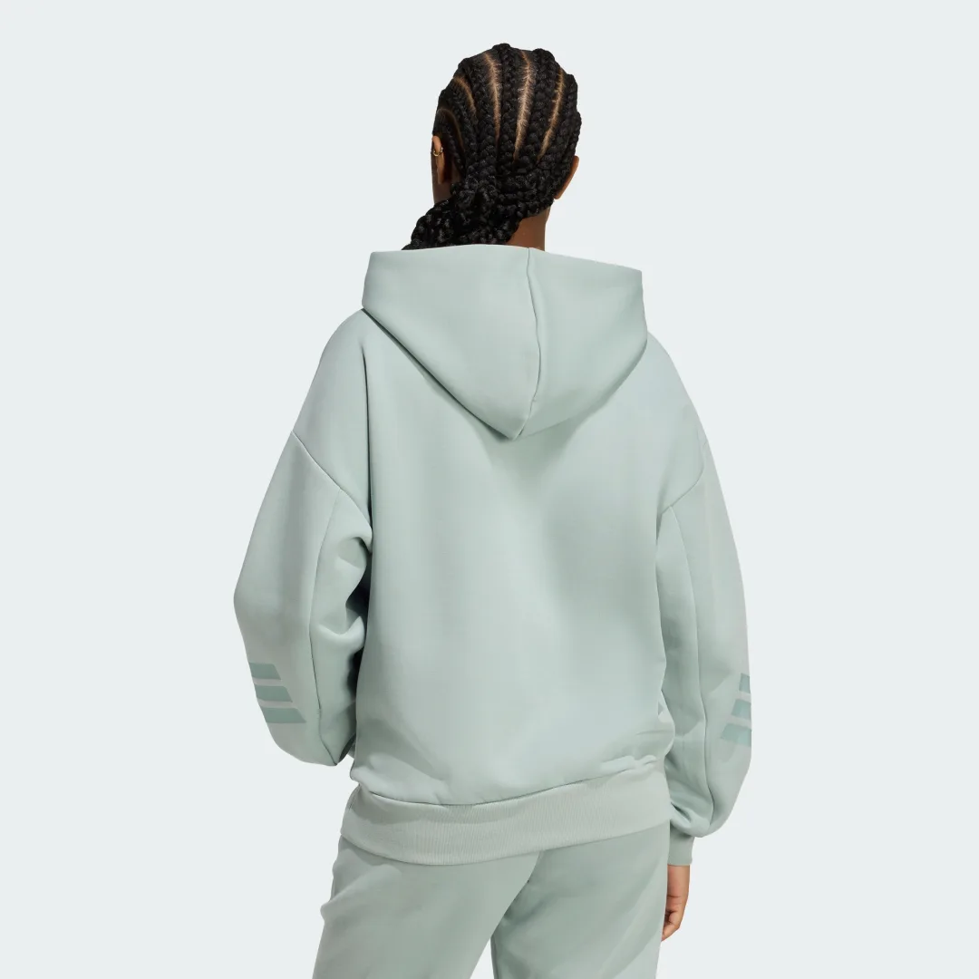 Thumbnail 1 de Adidas Sudadera con capucha Future Icons 3 bandas – Verde