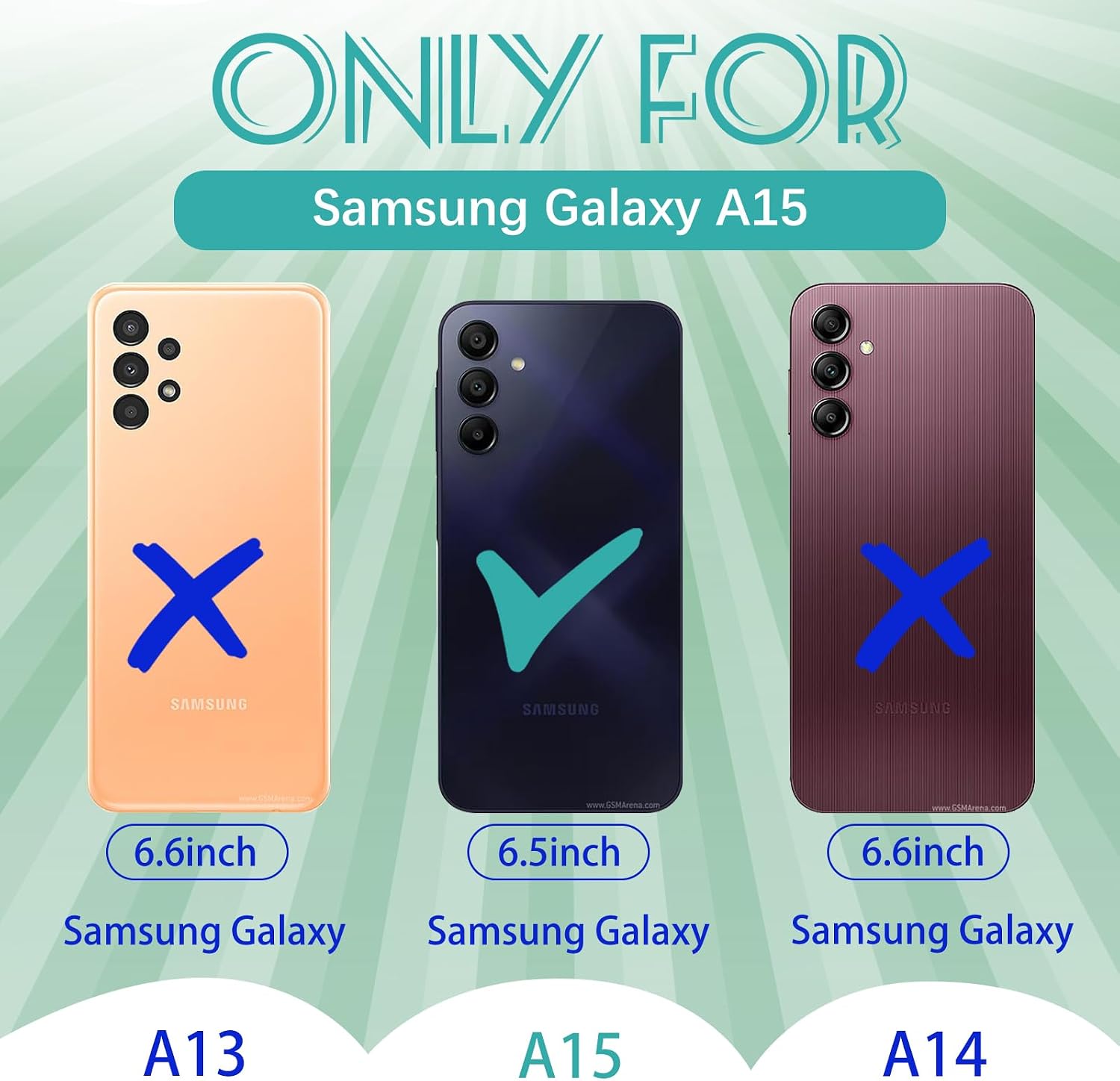 Detalle de Plakill Samsung Galaxy A15 5G Phone Case